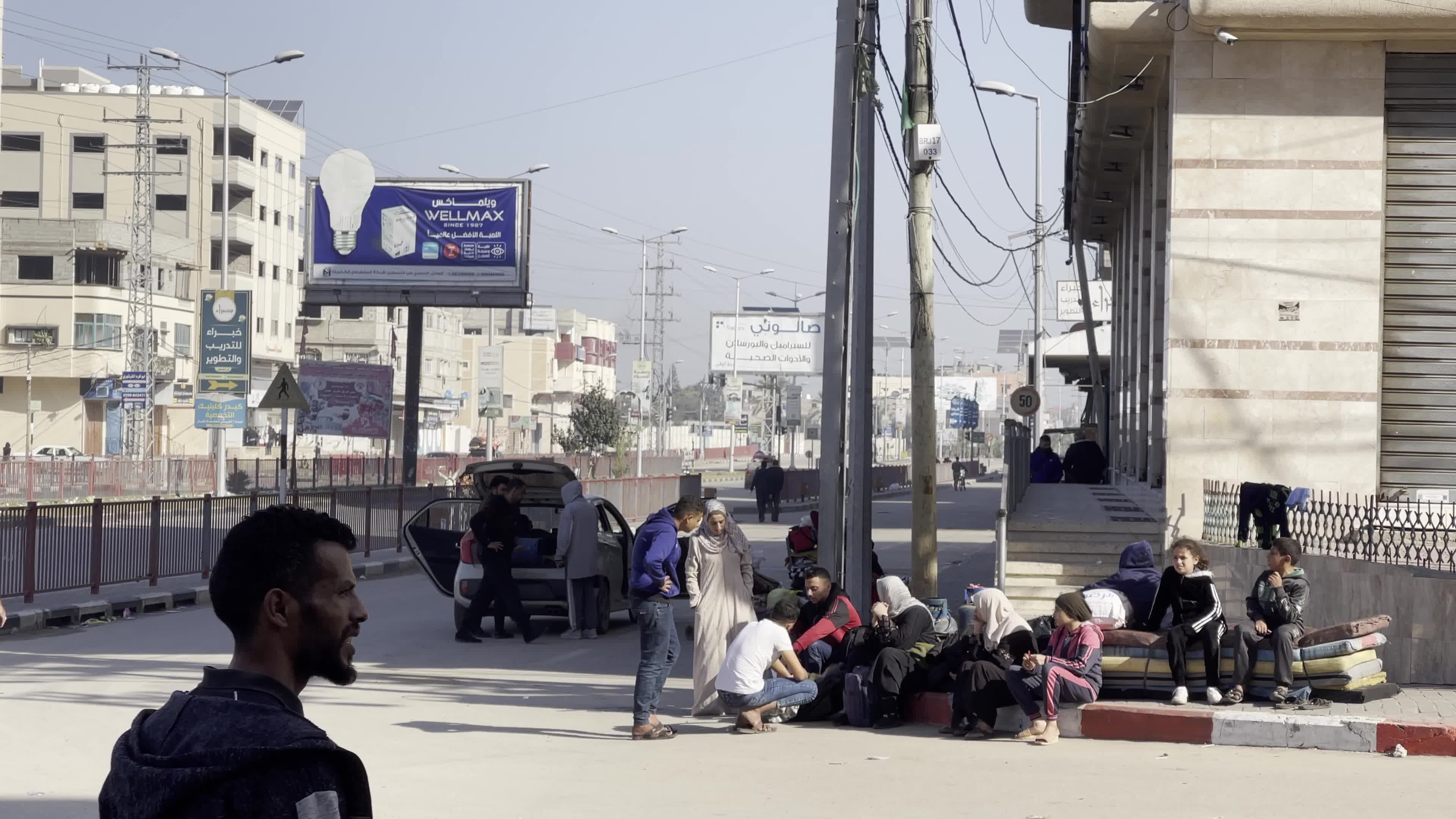Palestinians Flee Homes Under Evacuation Orders Amid Israel-Hamas Conflict