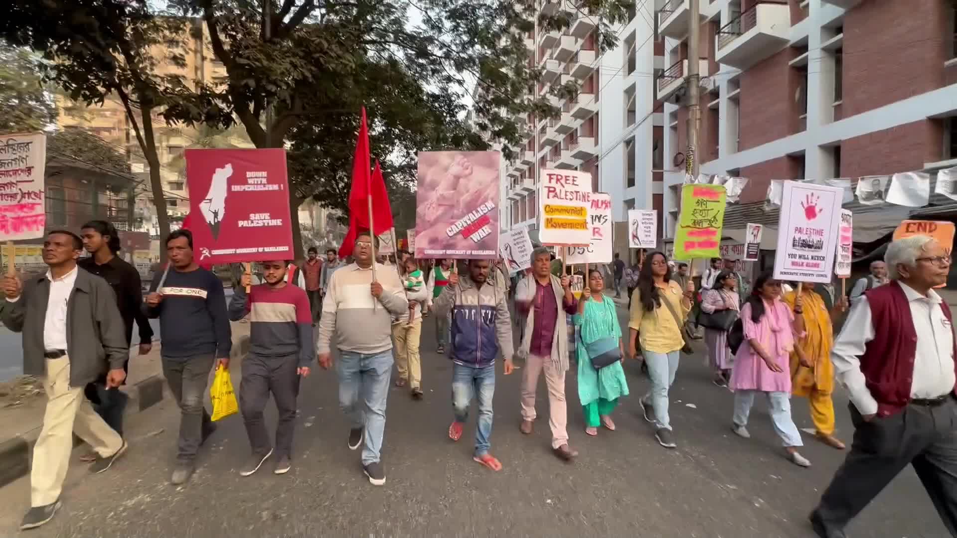Rally in Solidarity with The Palestinian People