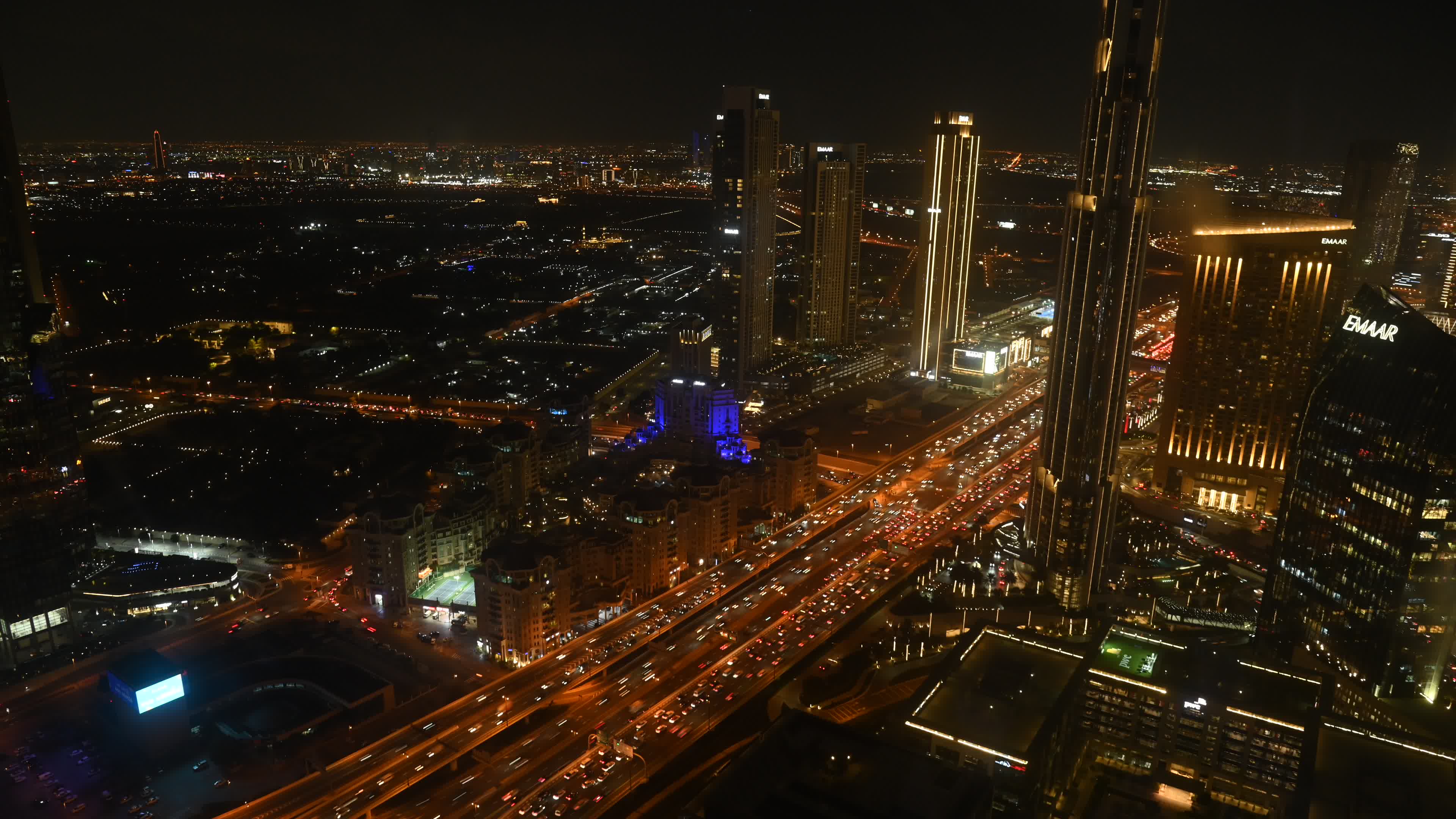 Dubai Traffic Timelapse
