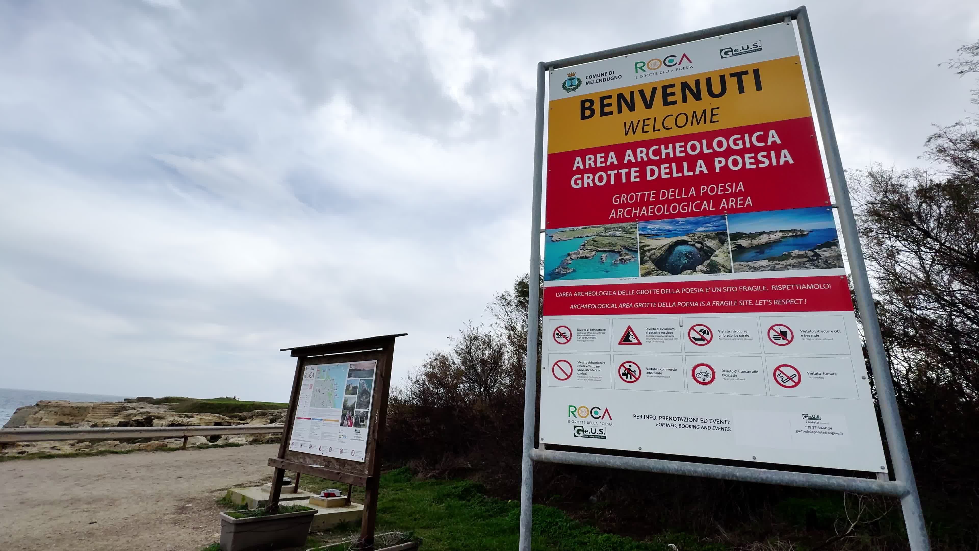 Cave of Poetry In Salento, Italy
