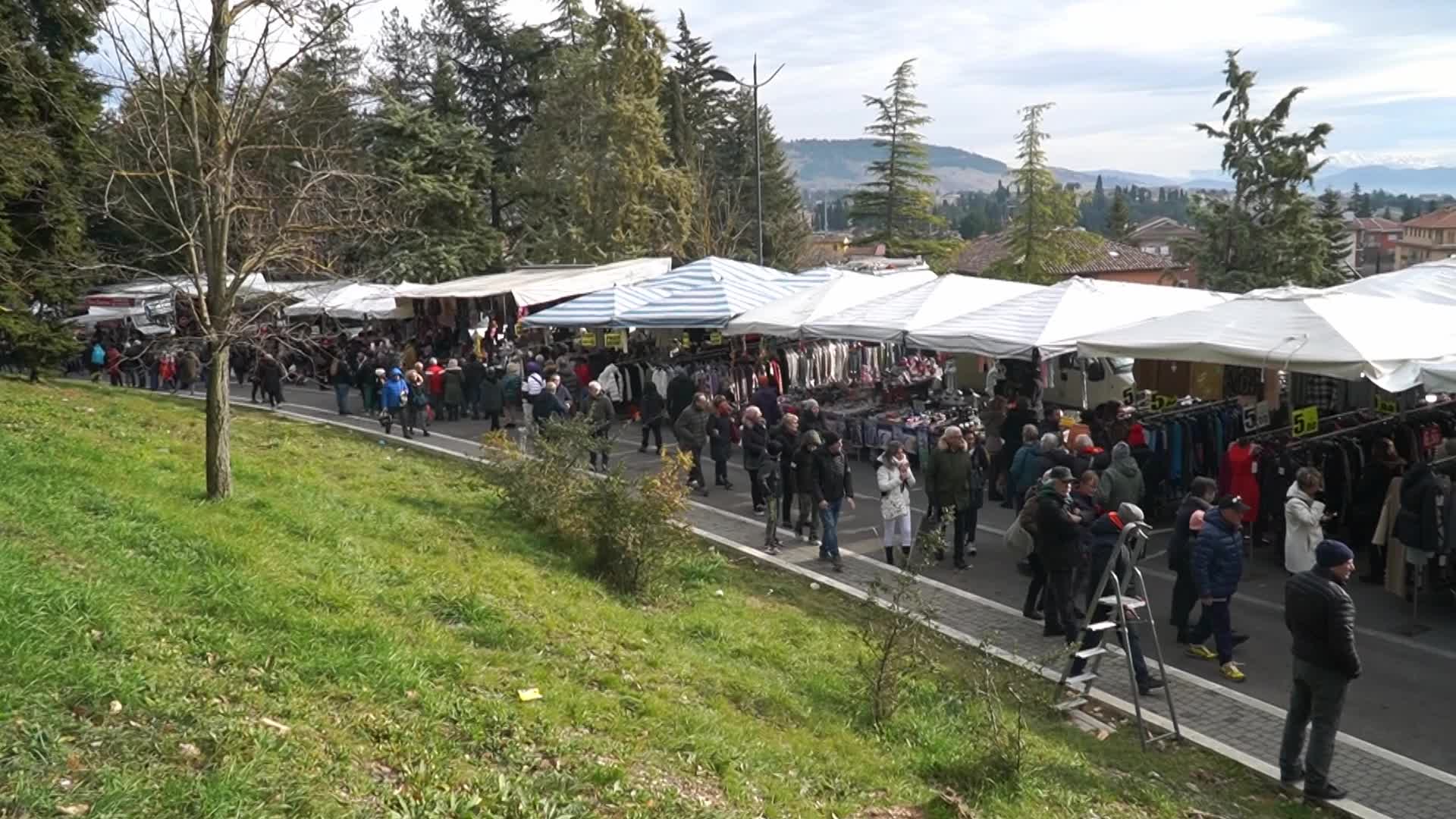 Epiphany Fair in L'Aquila, Italy