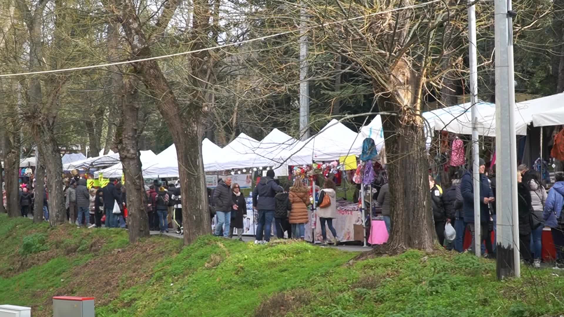 Epiphany Fair in L'Aquila, Italy