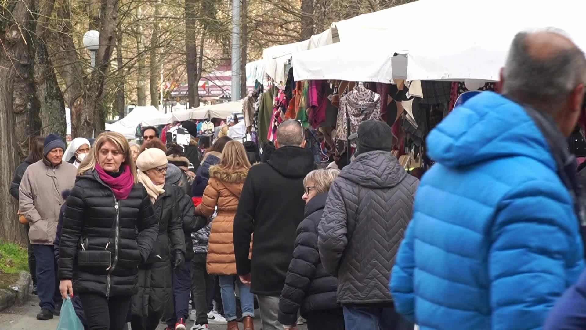 Epiphany Fair in L'Aquila, Italy