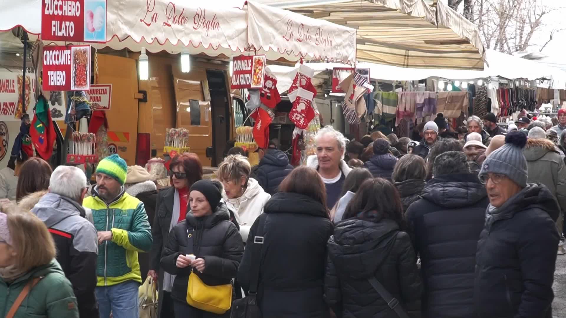 Epiphany Fair in L'Aquila, Italy