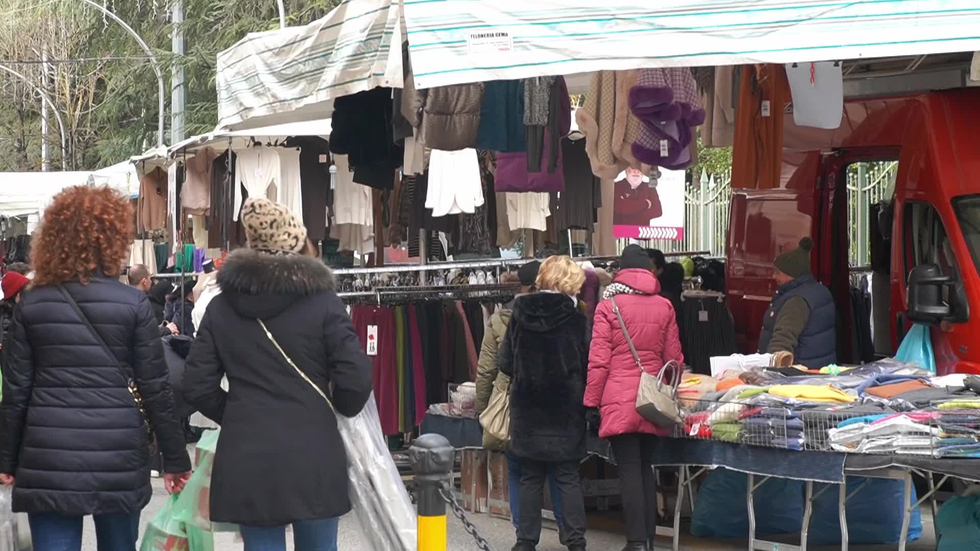 Epiphany Fair in L'Aquila, Italy