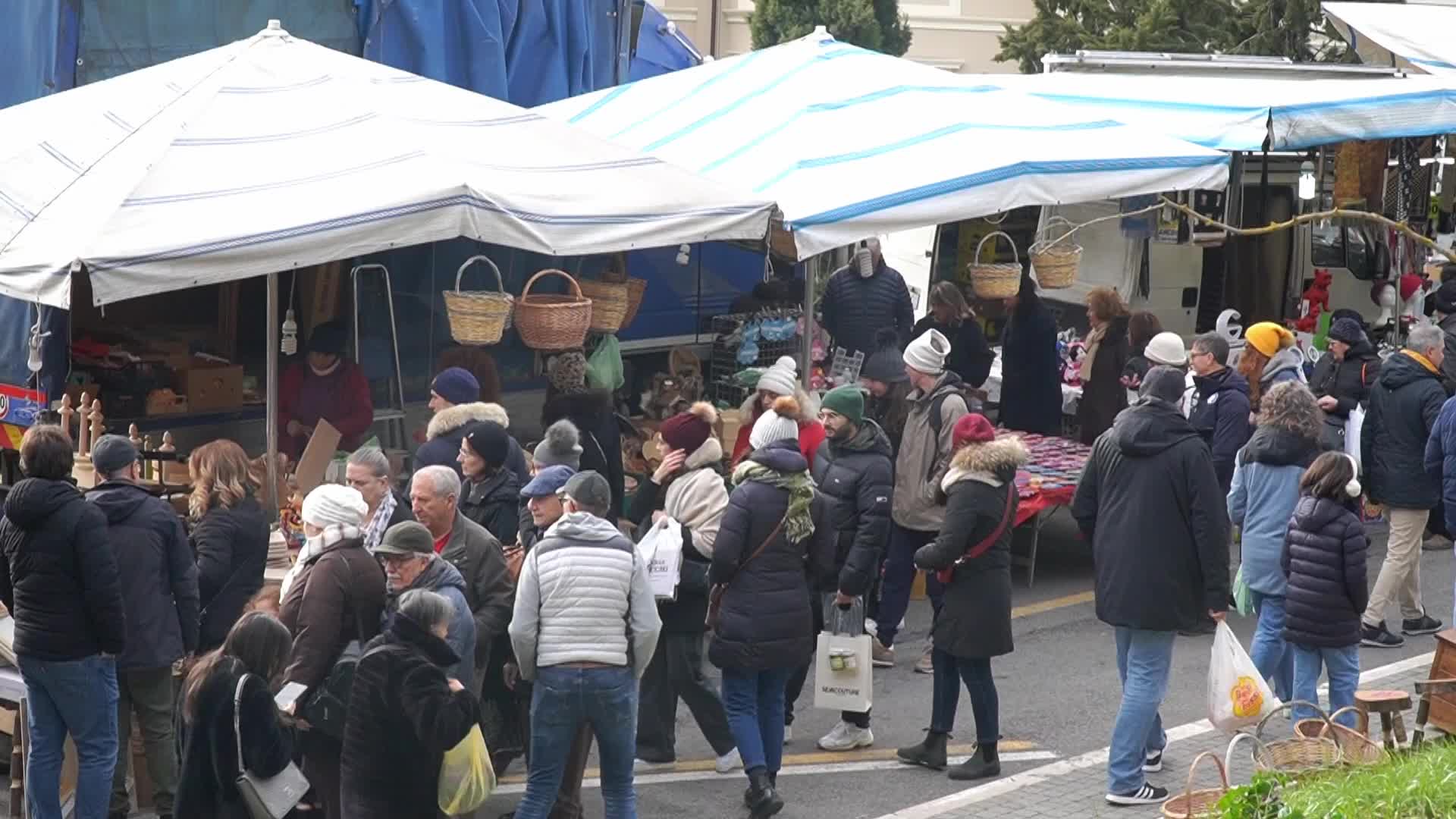 Epiphany Fair in L'Aquila, Italy