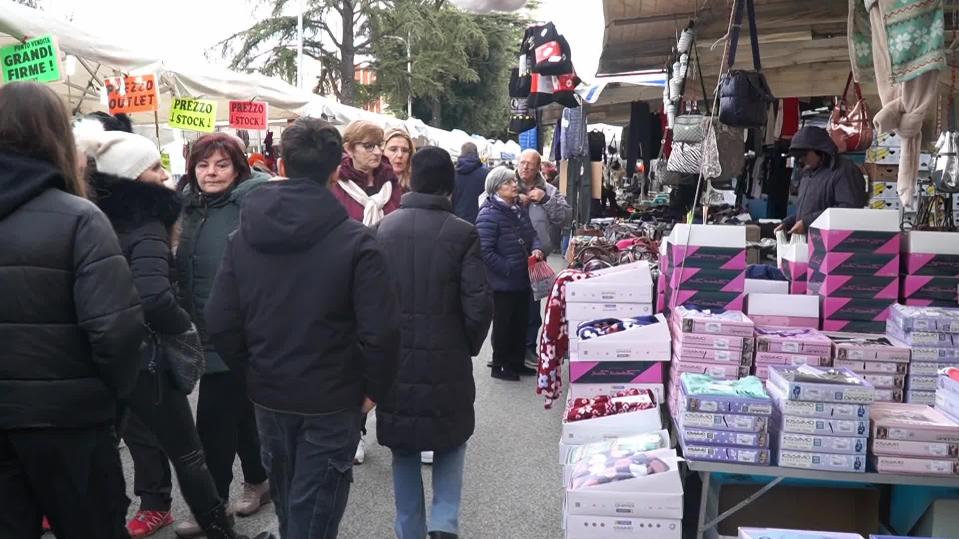 Epiphany Fair in L'Aquila, Italy