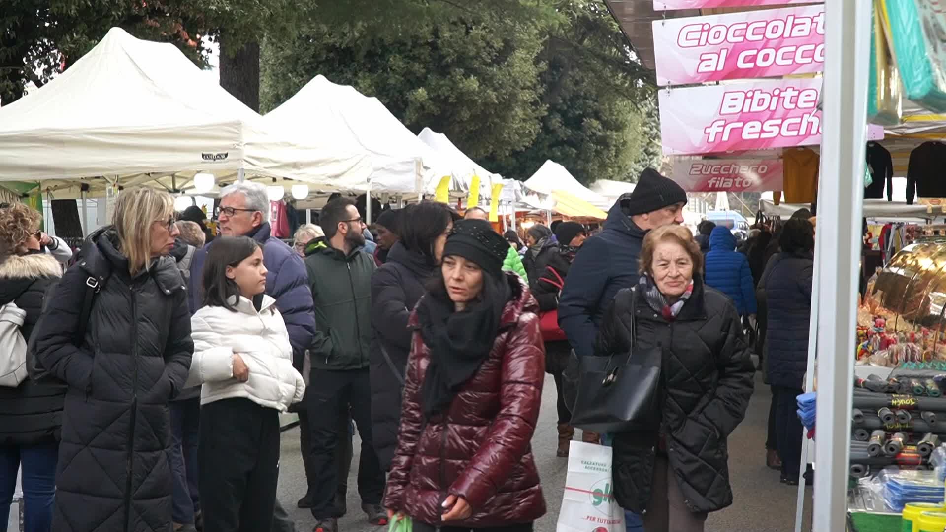 Epiphany Fair in L'Aquila, Italy
