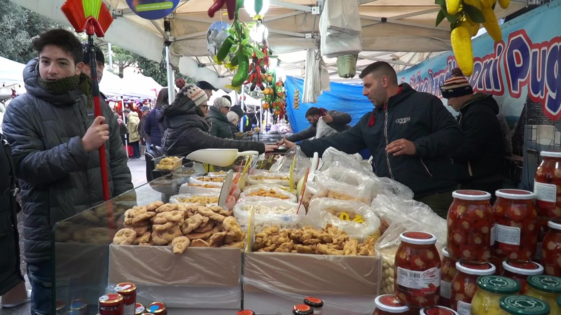 Epiphany Fair in L'Aquila, Italy