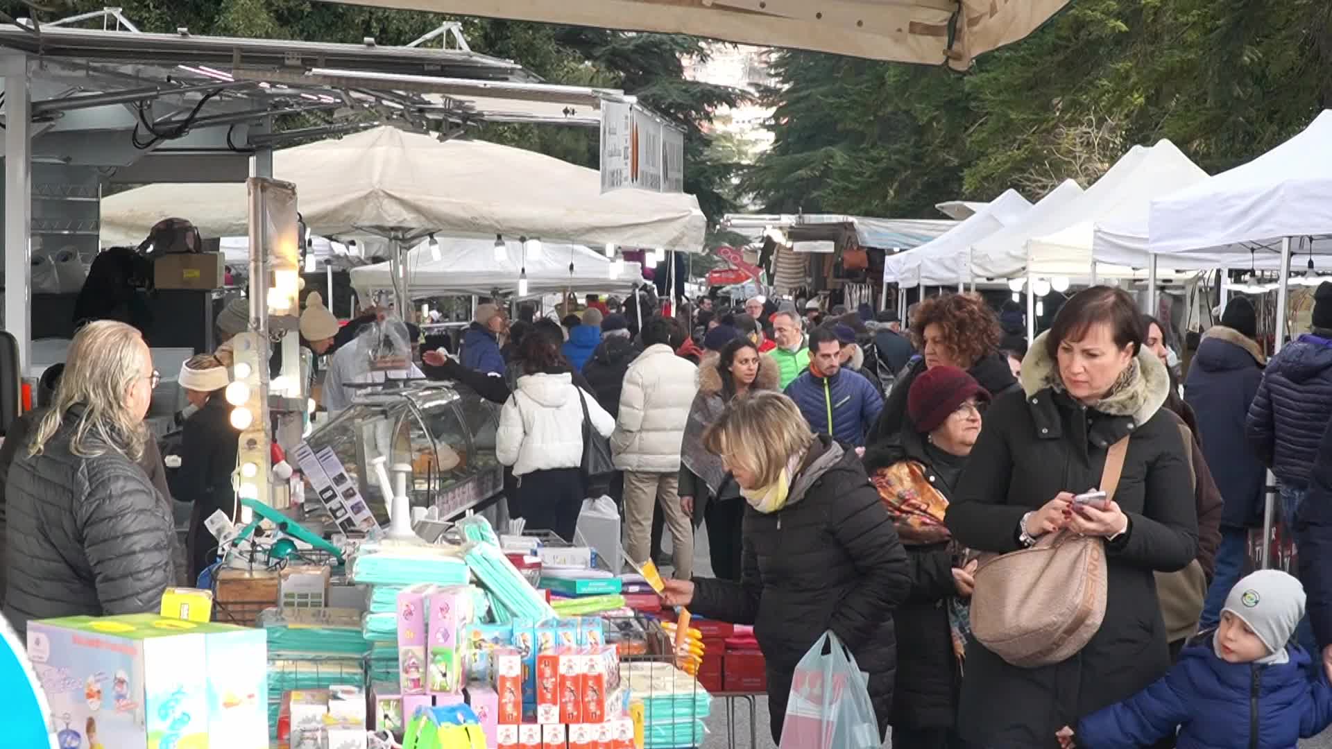 Epiphany Fair in L'Aquila, Italy