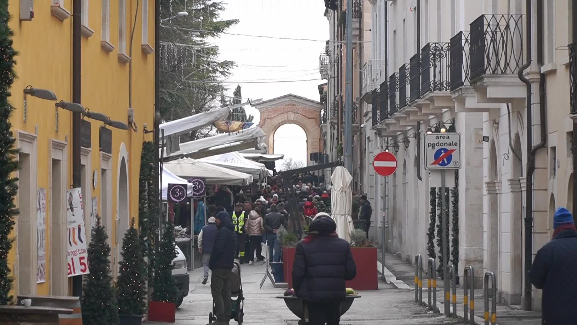 Epiphany Fair in L'Aquila, Italy