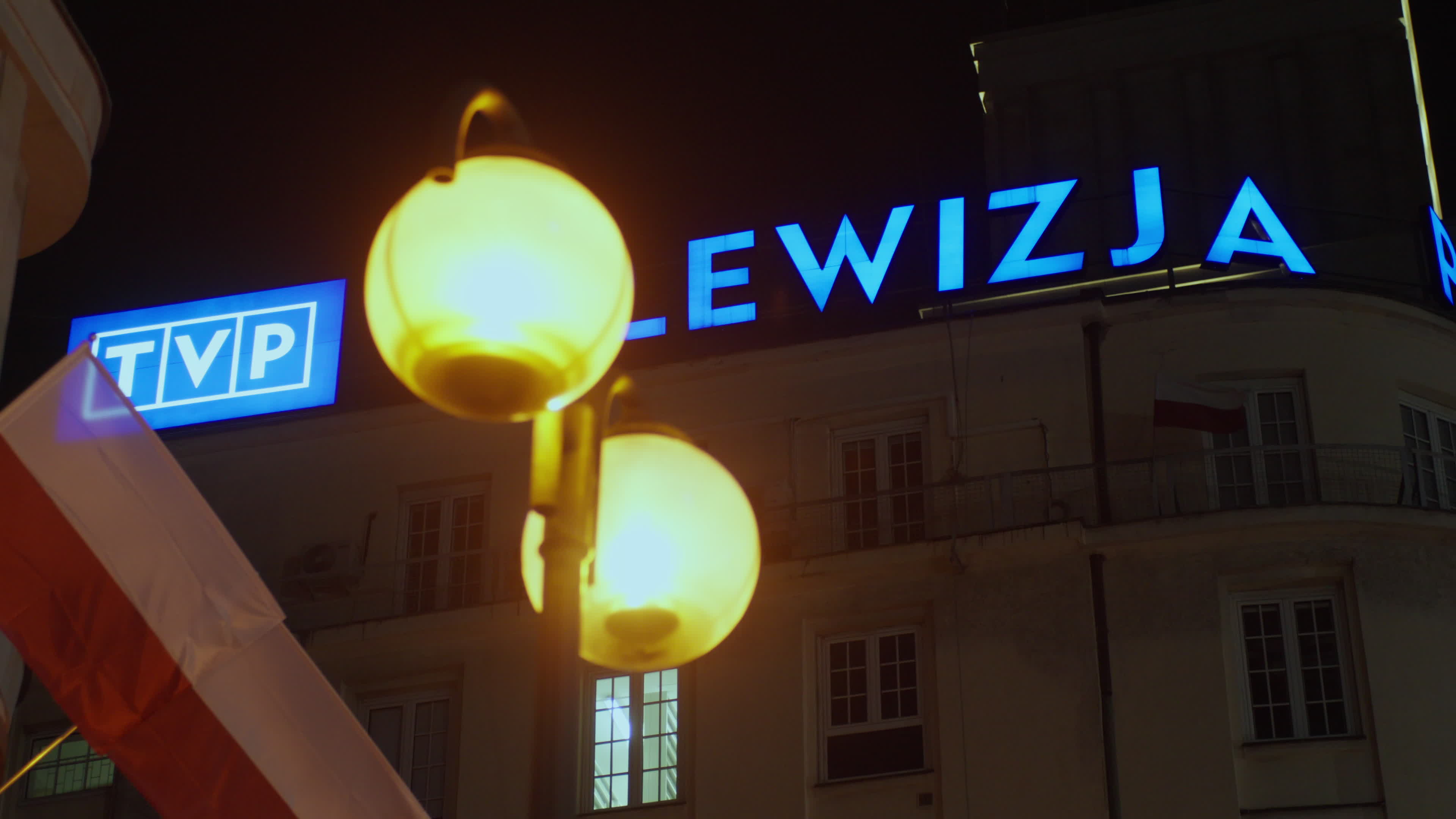 Polish public broadcaster occupied by opposition supporters