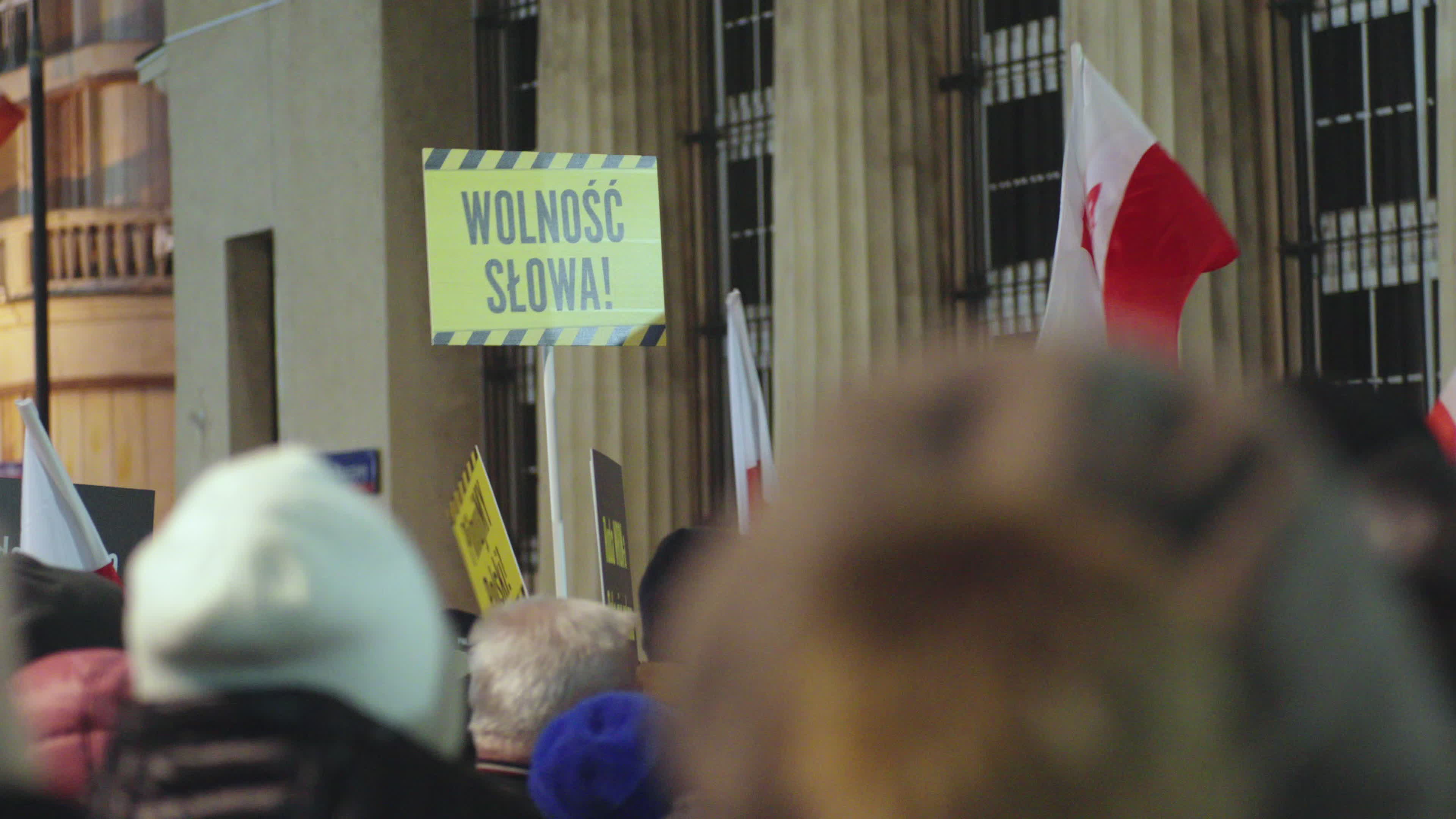Polish public broadcaster occupied by opposition supporters