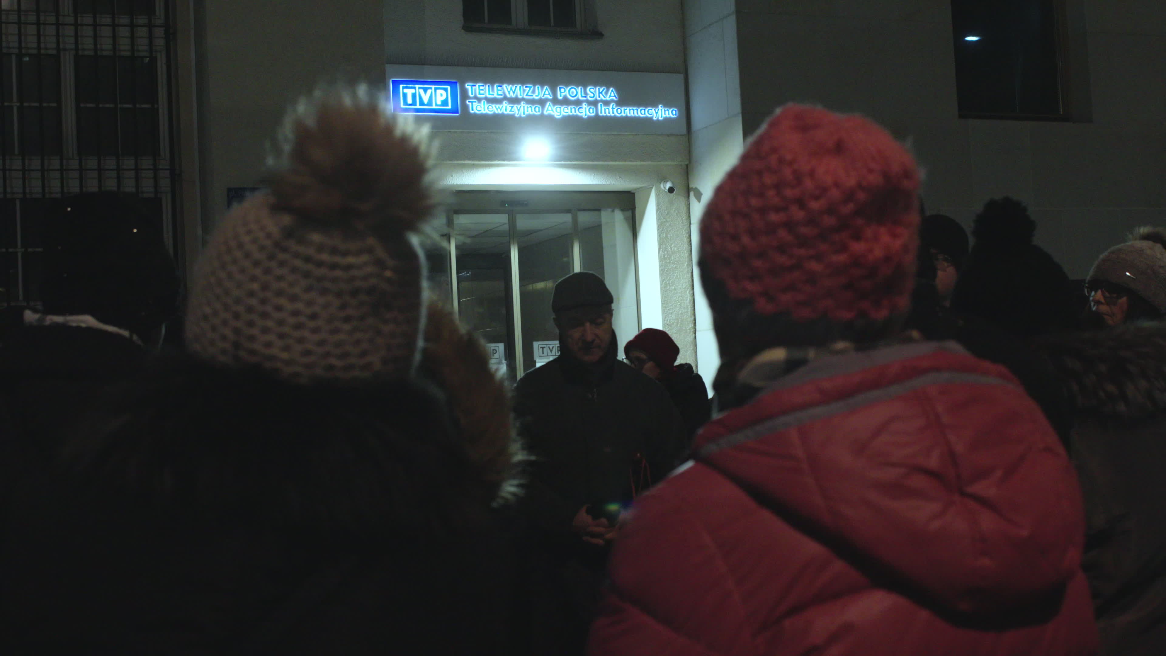 Polish public broadcaster occupied by opposition supporters