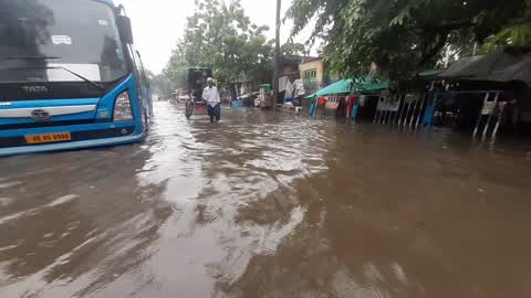 Monsoon Rain In Kolkata