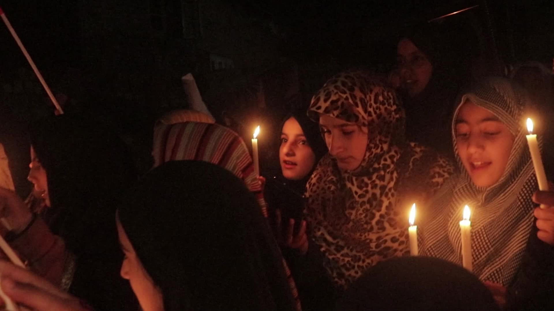 Kashmiri Shia Muslims Rally in Support of Iran, Denounce US and Israel After Kerman Blasts