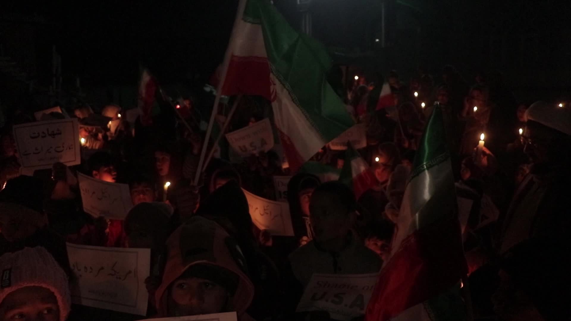 Kashmiri Shia Muslims Rally in Support of Iran, Denounce US and Israel After Kerman Blasts