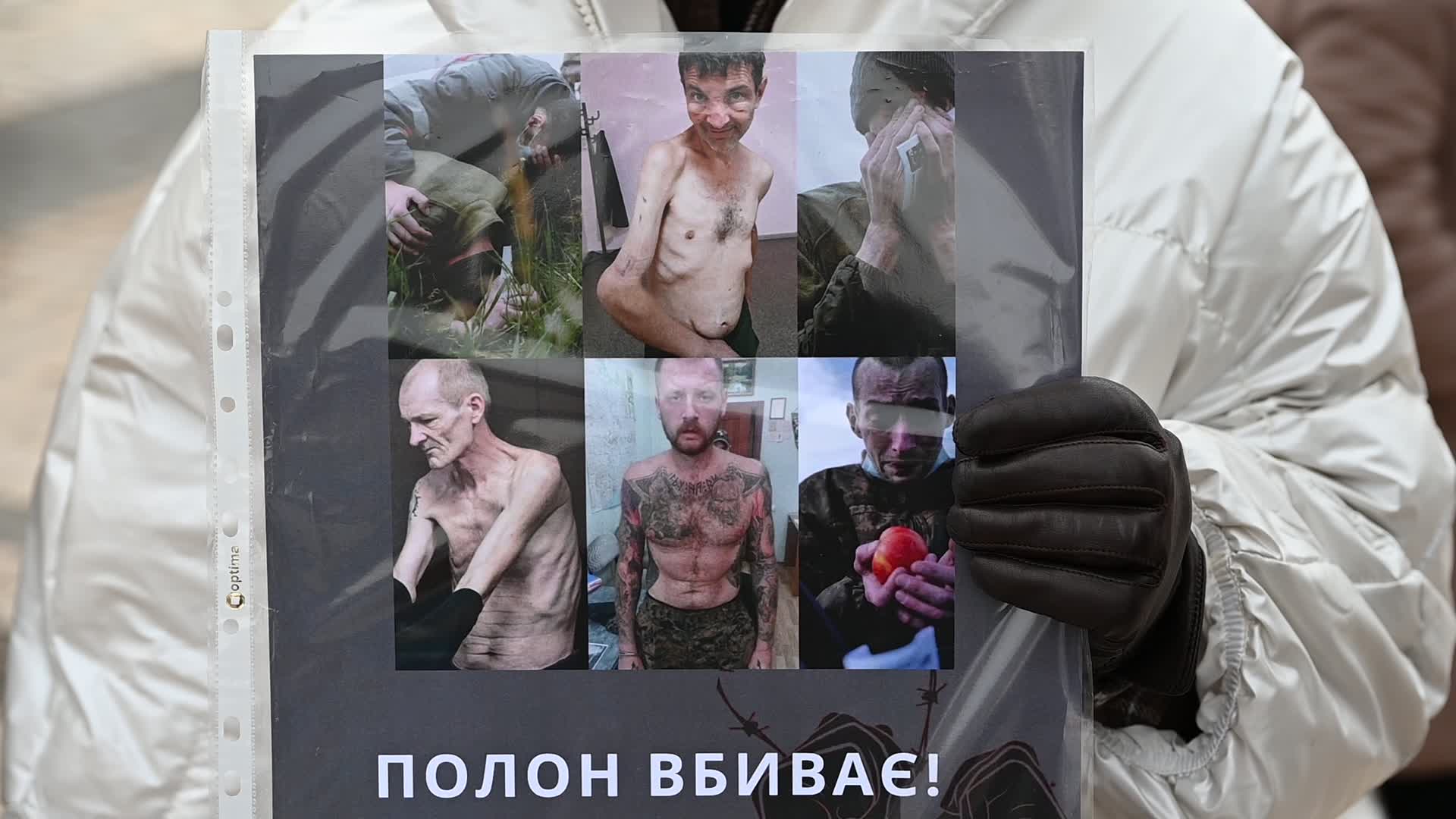 Rally calling to return the Azovstal POWs from Russian captivity in Kyiv, amid Russian invasion of Ukraine.