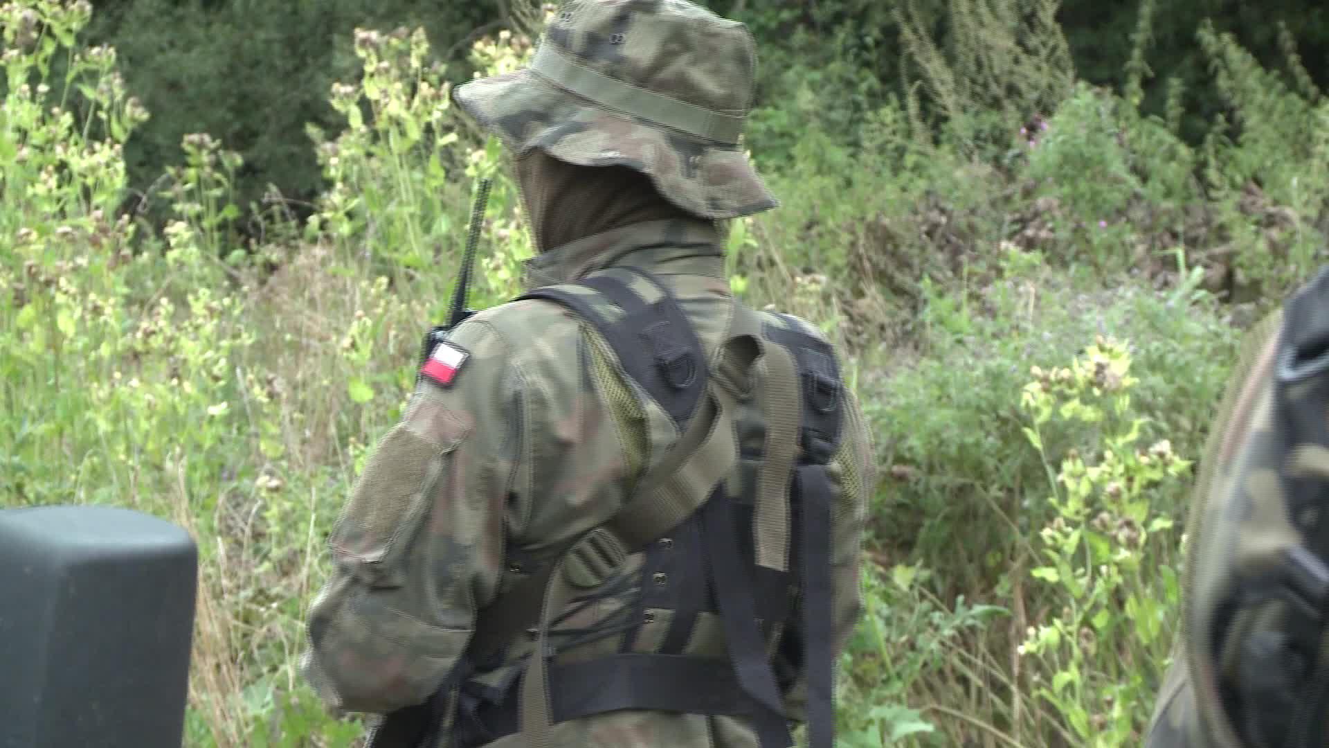 Migrants stuck between the Polish-Belarusian border
