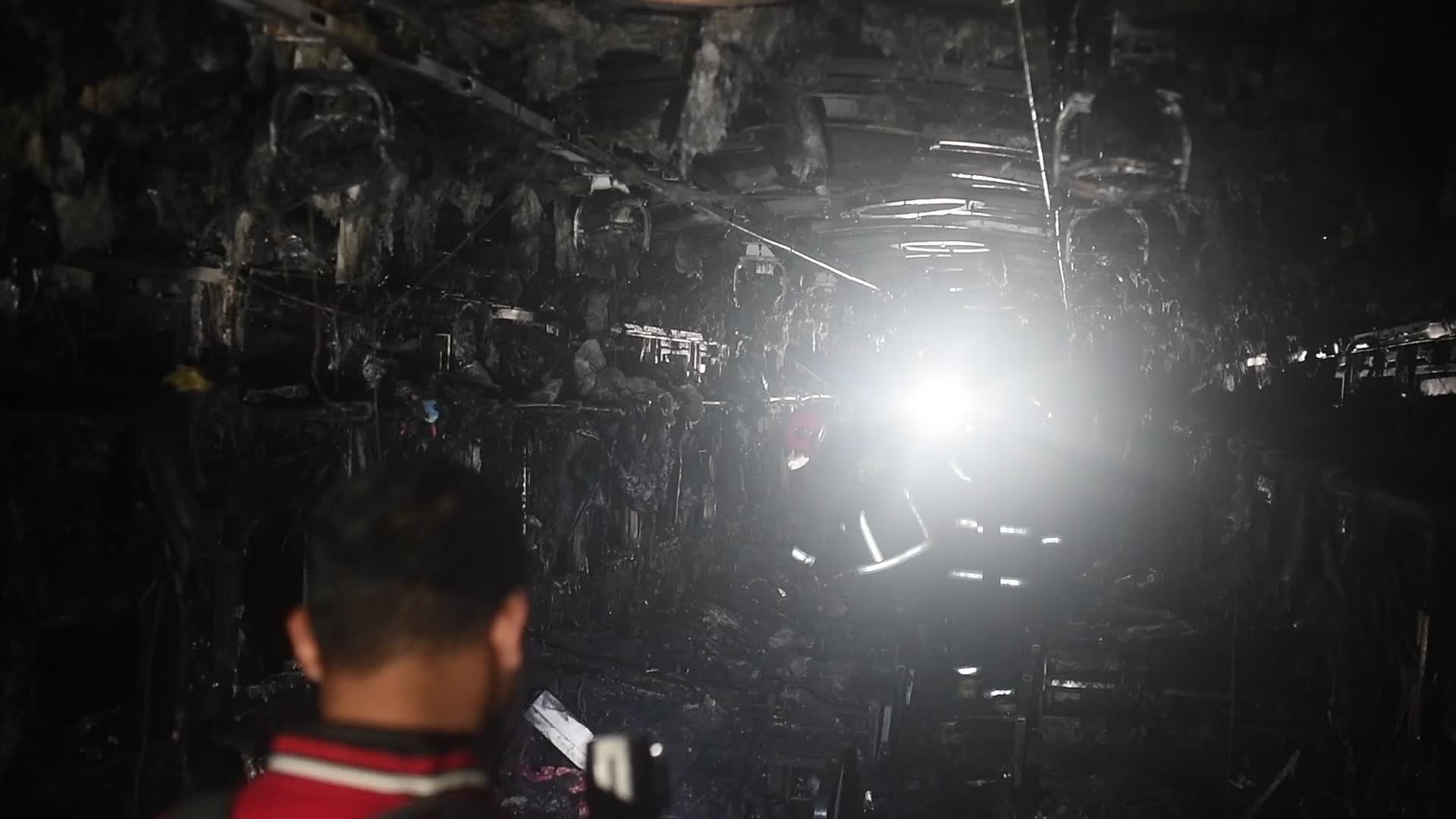 Fatal Pre-Election Passenger Train Blaze In Dhaka, Bangladesh