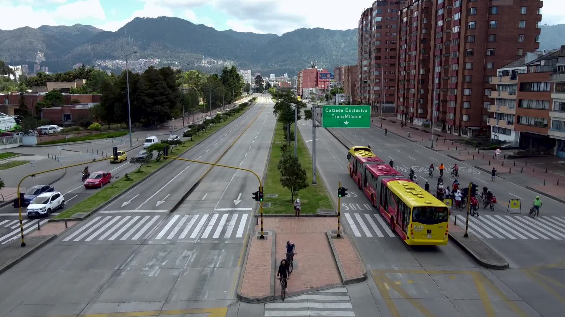 Aerial Shots of Bogota