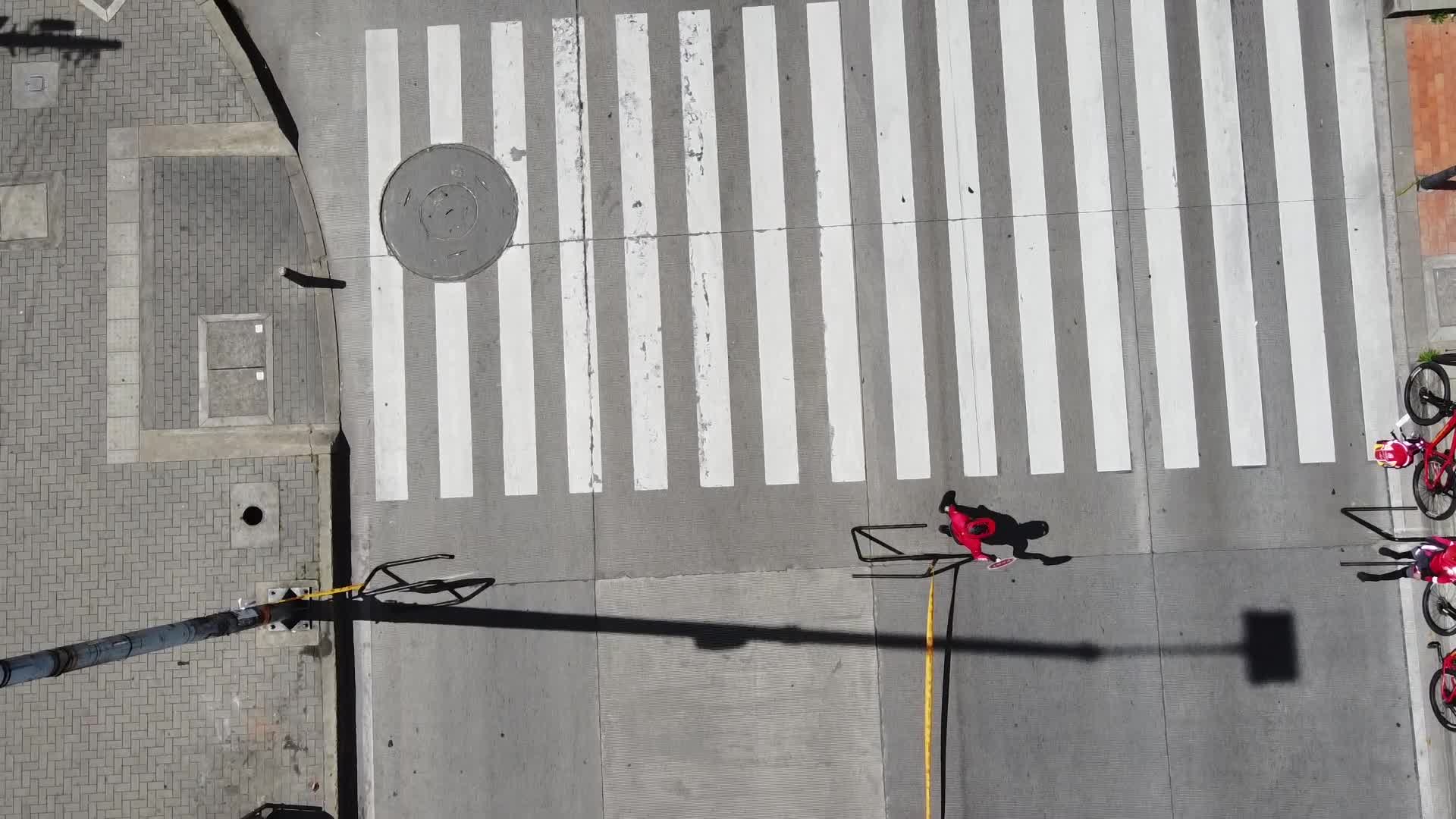 Aerial Shots of Bogota's Ciclovia