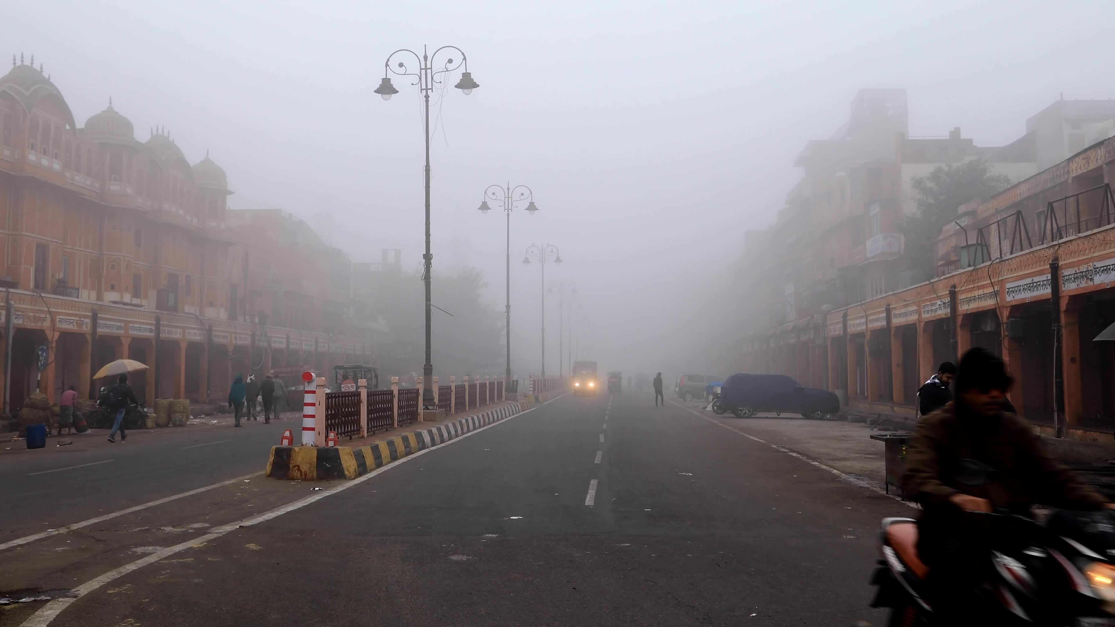 Cold Morning In Jaipur