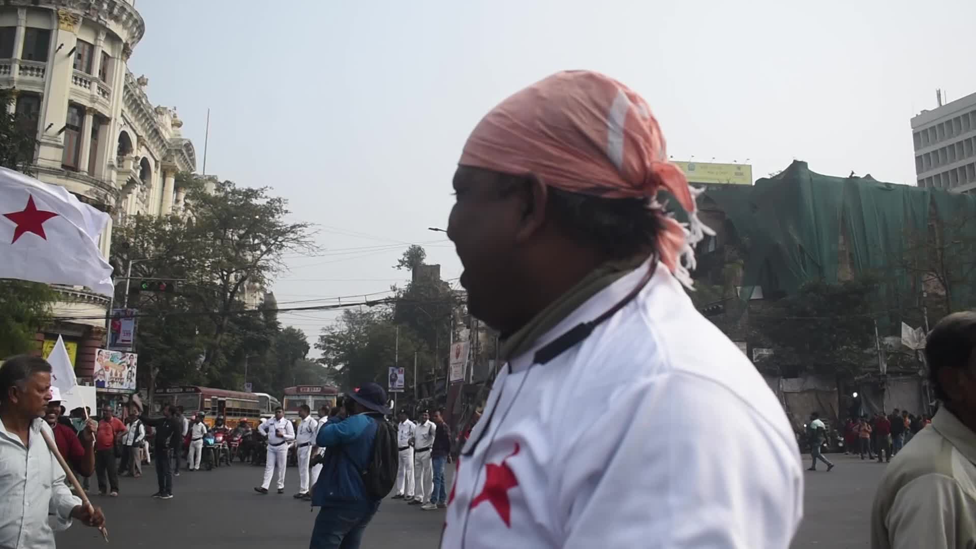 DYFI Justice Rally in Kolkata, India