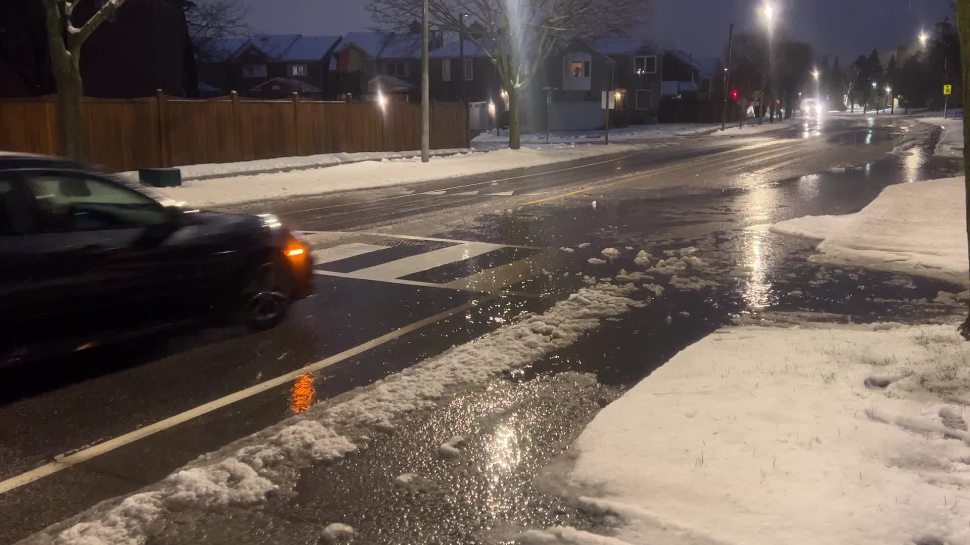 Heavy rainfall in Toronto