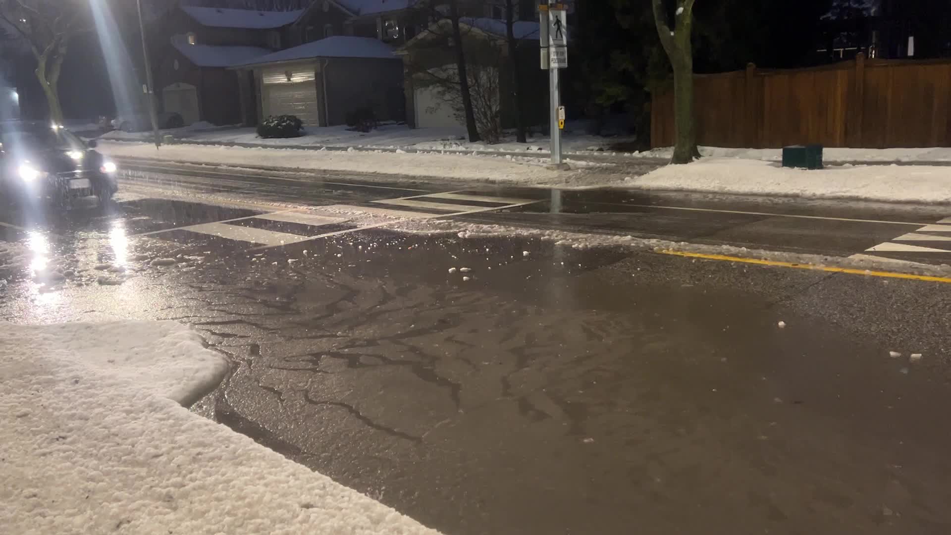 Heavy rainfall in Toronto