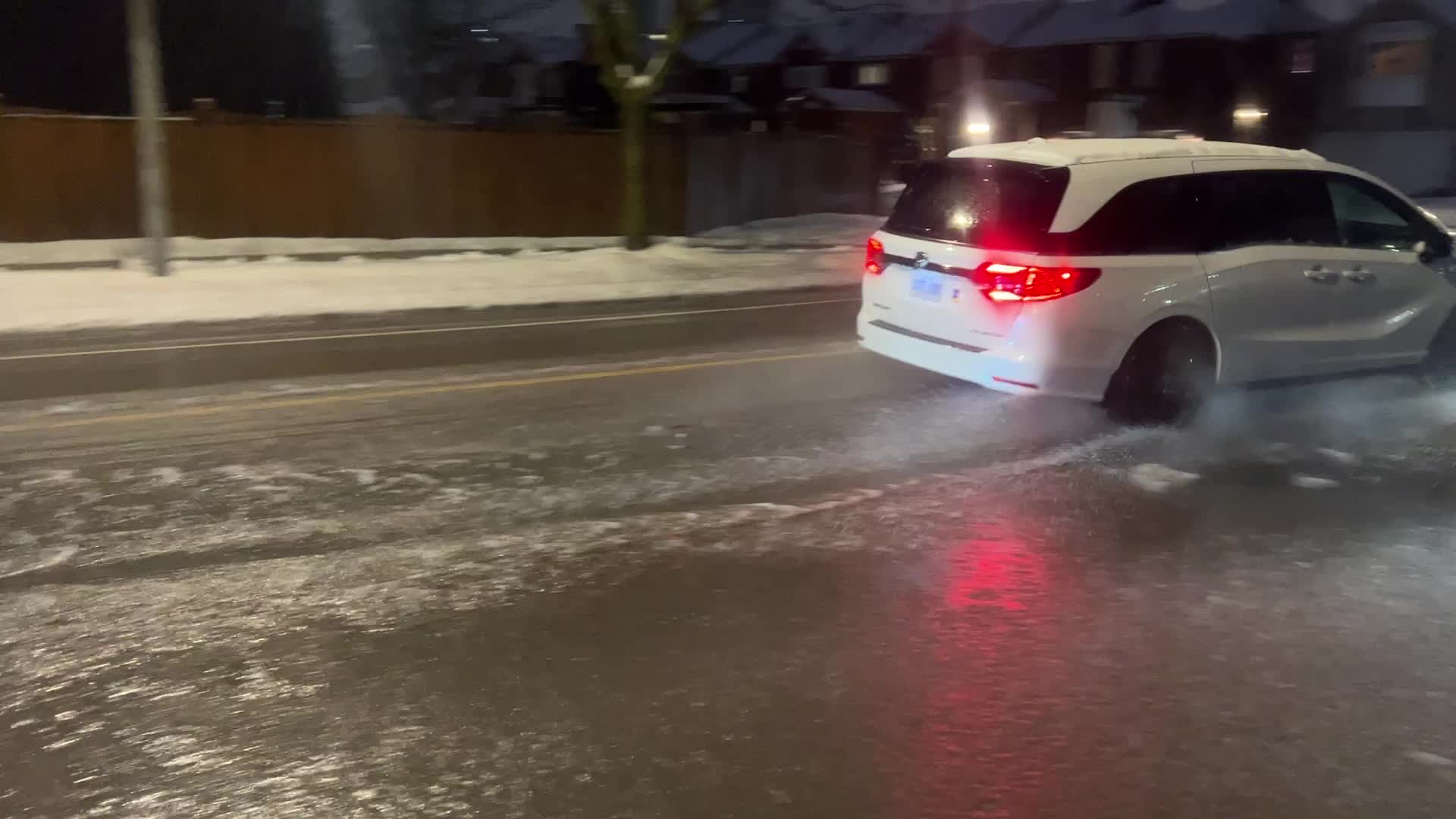 Heavy rainfall in Toronto