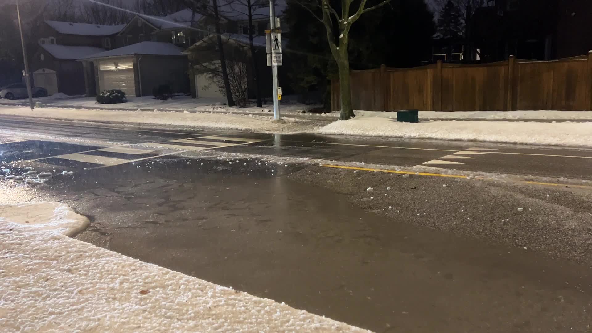 Heavy rainfall in Toronto
