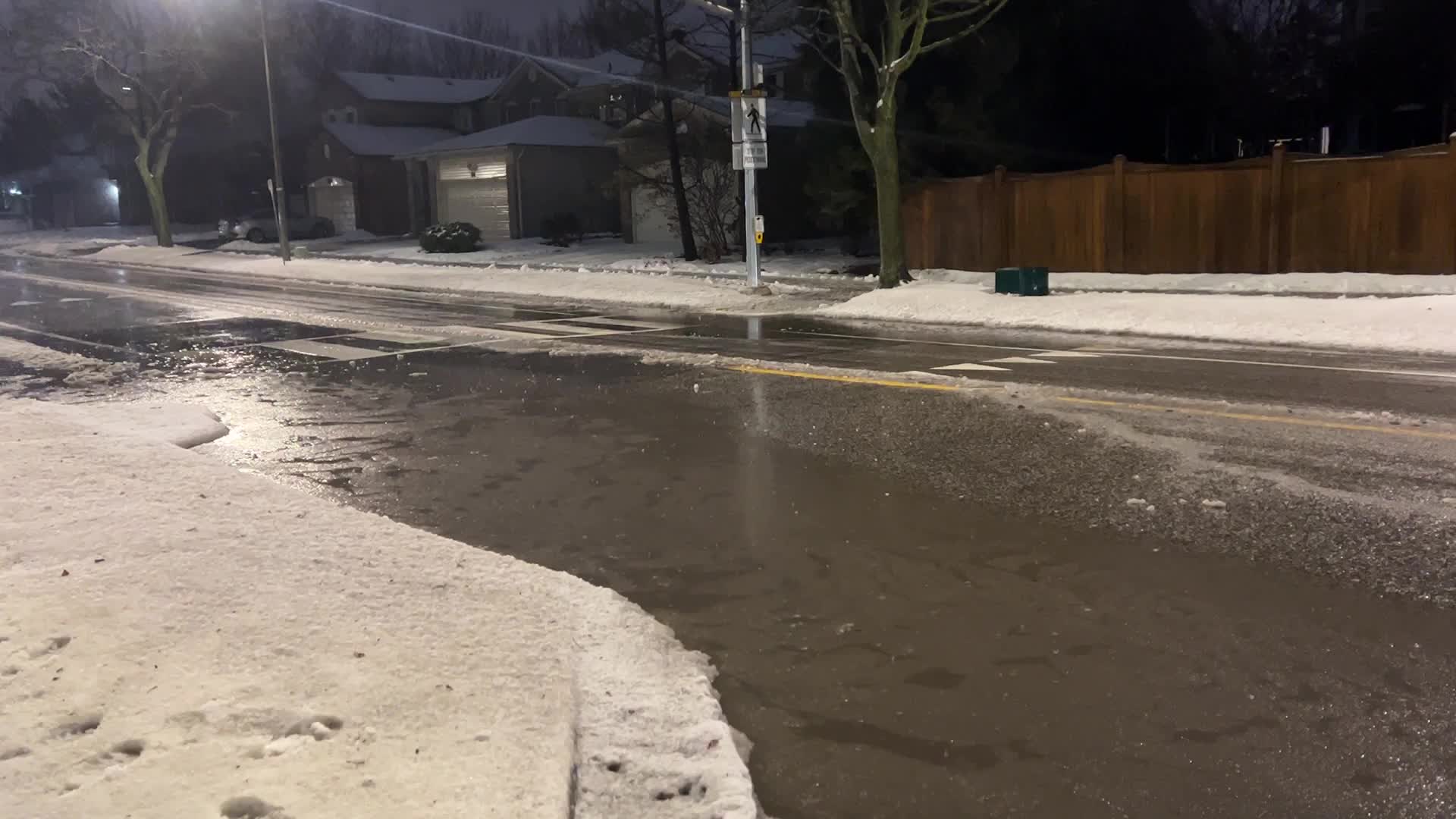 Heavy rainfall in Toronto
