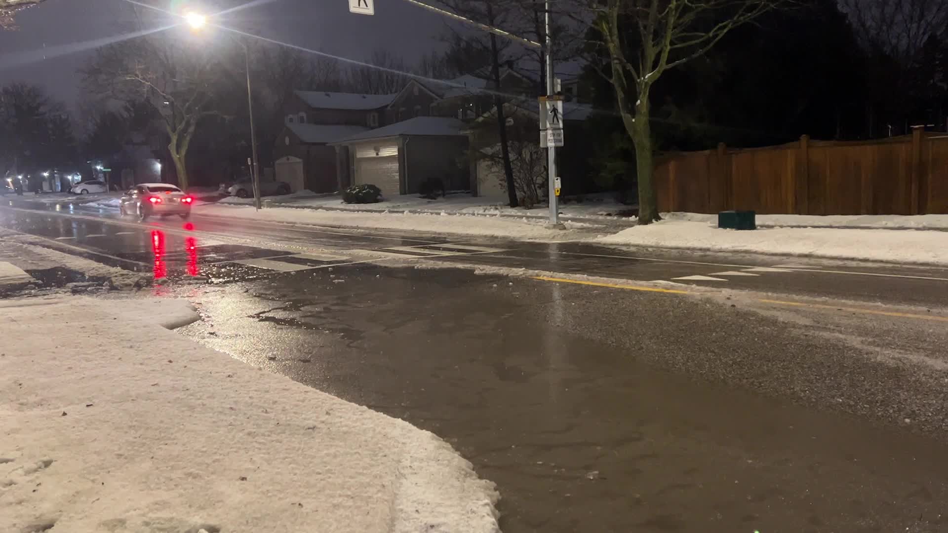 Heavy rainfall in Toronto