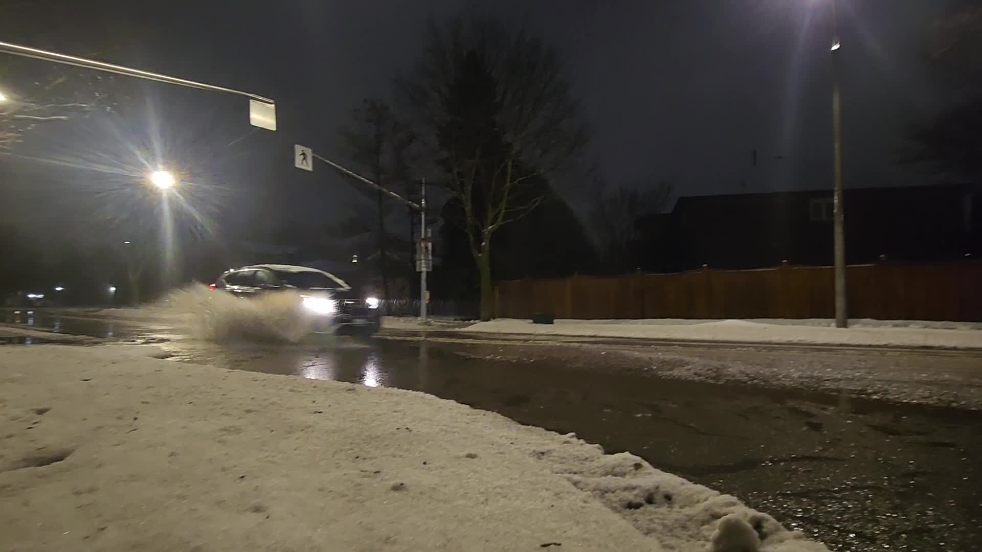 Heavy rainfall in Toronto