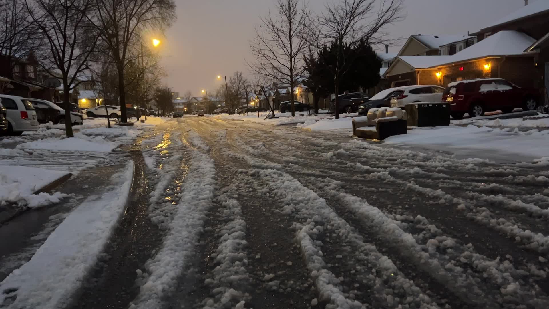 Heavy rainfall in Toronto
