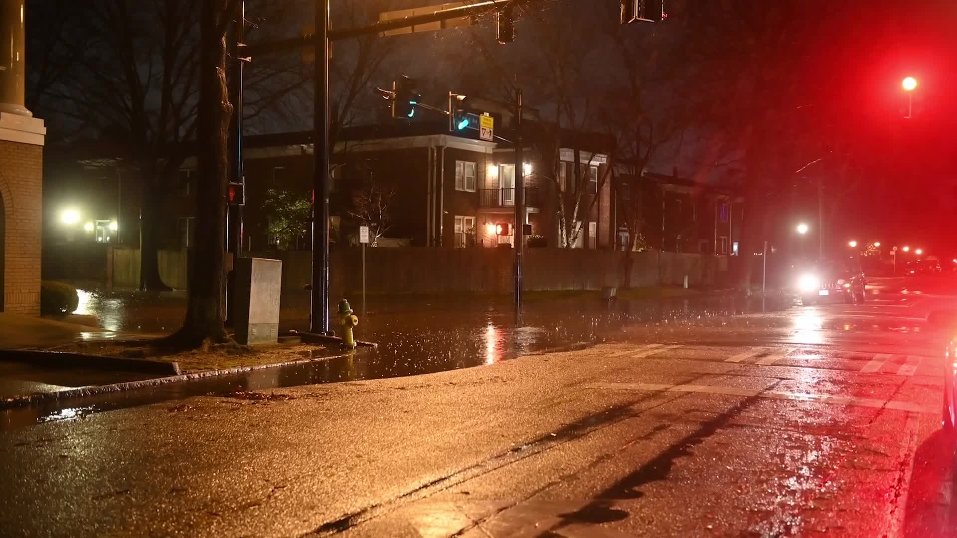 Storm Hits Norfolk, Virginia