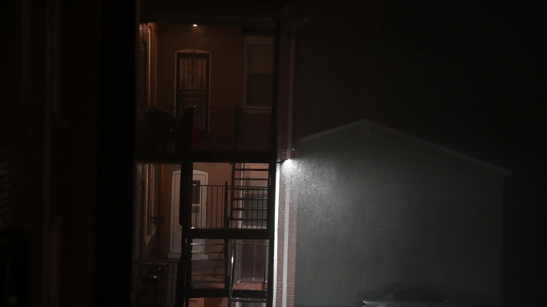 Storm Hits Norfolk, Virginia