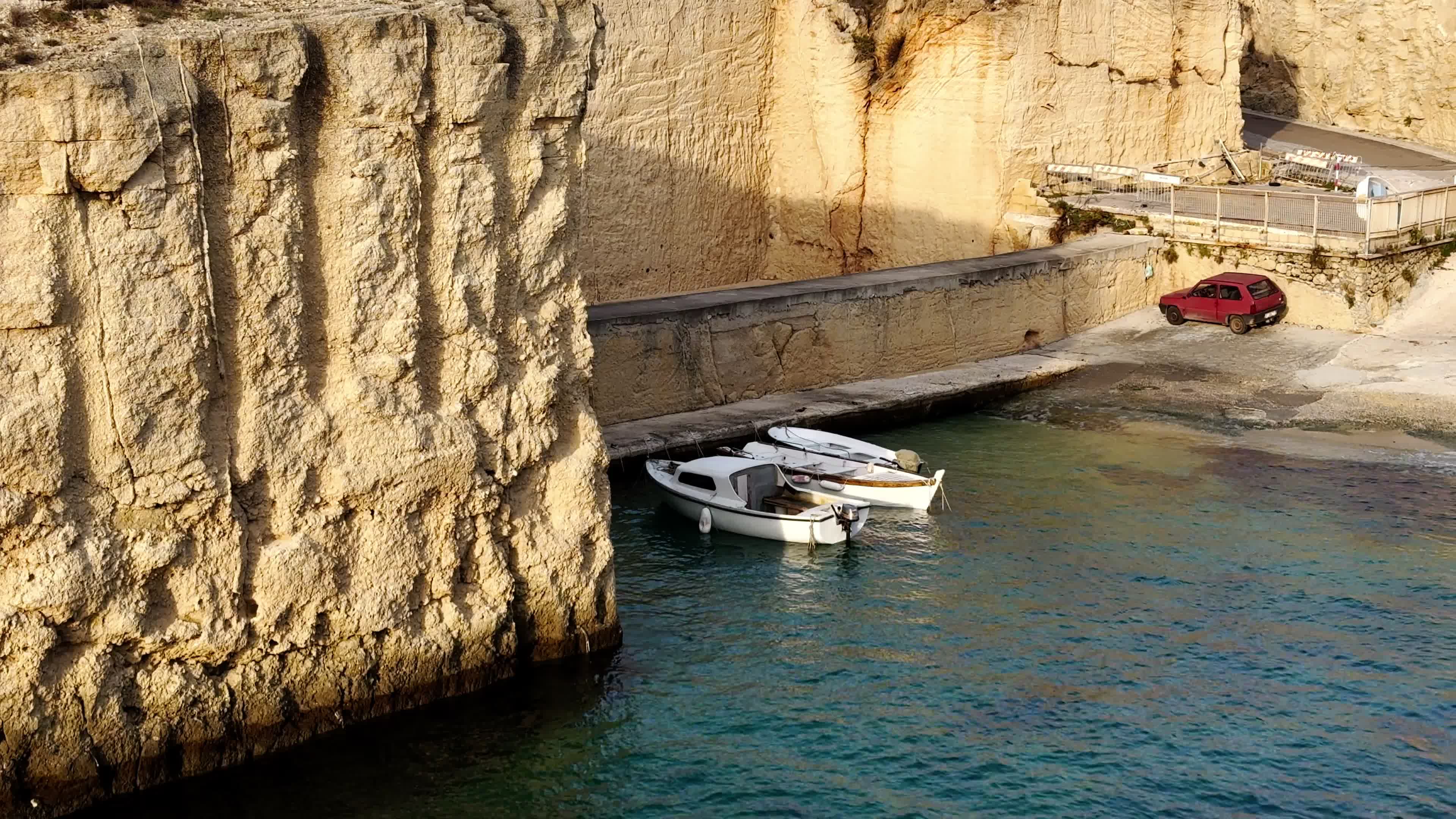 Porto Miggiano During The Winter Season