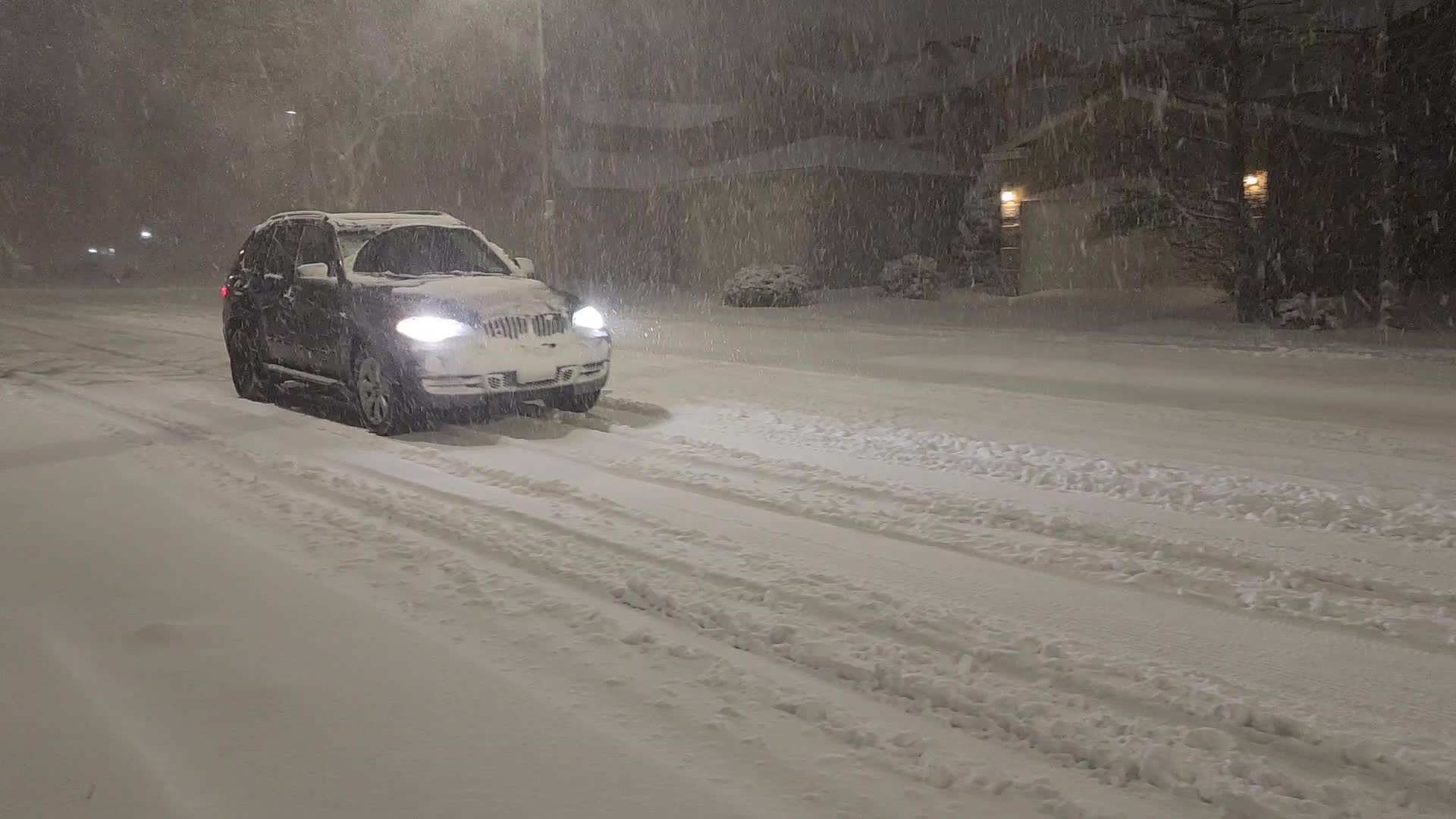 Massive blizzard in Toronto, Canada