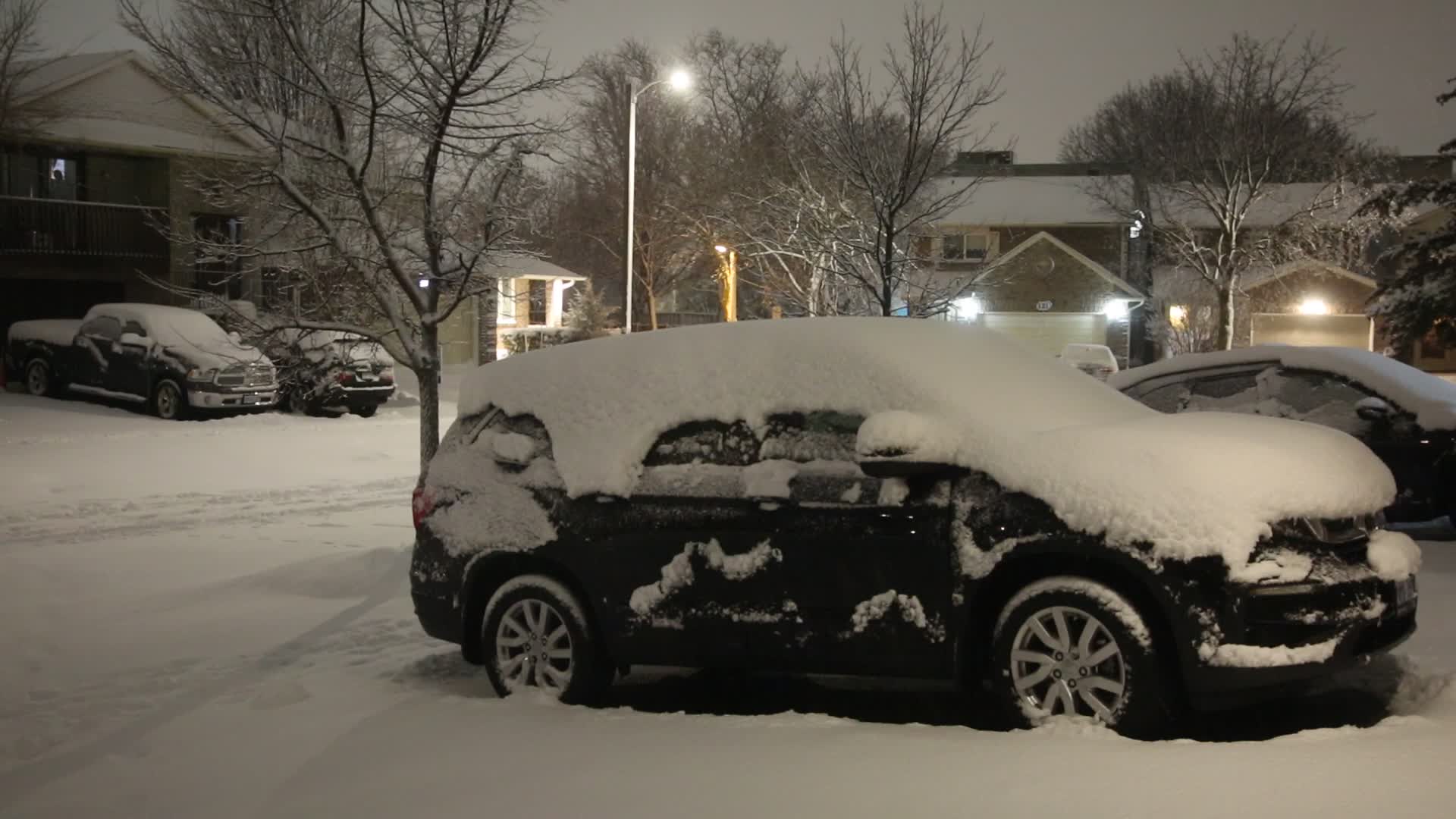 Massive blizzard in Toronto, Canada