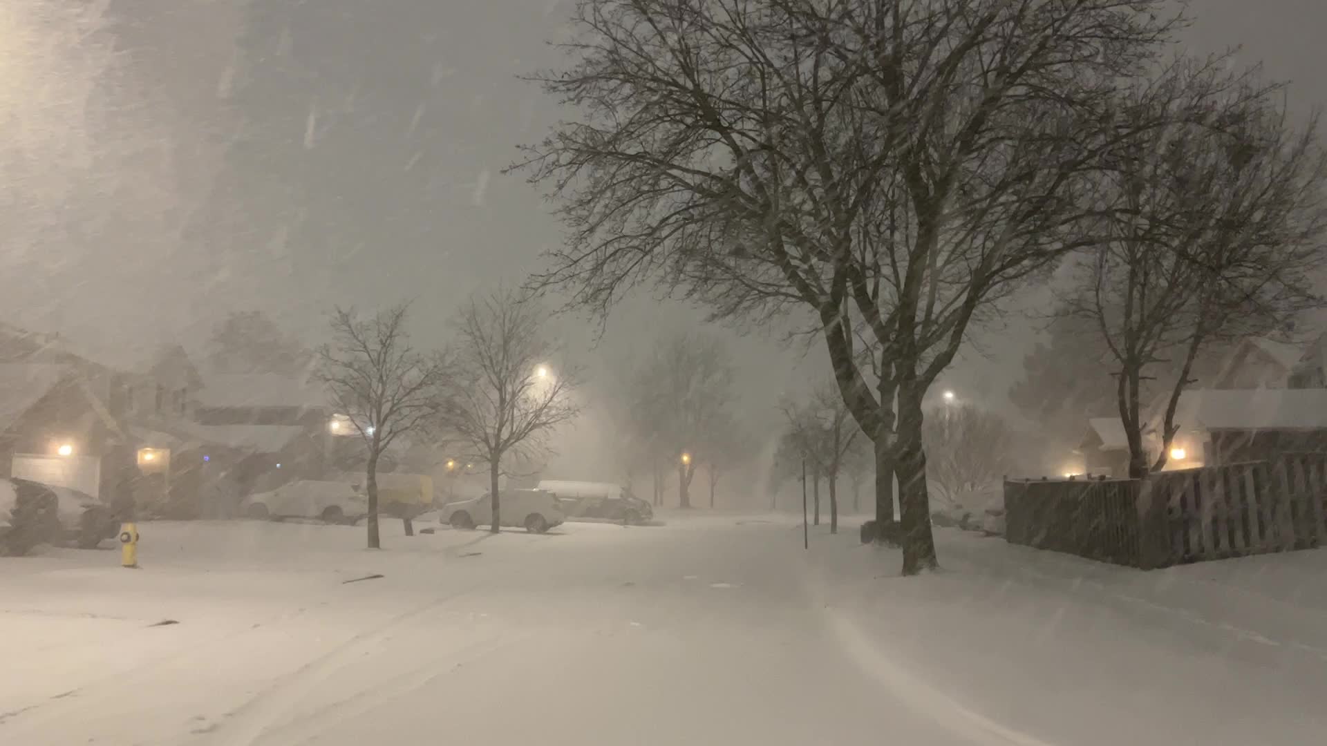 Massive blizzard in Toronto, Canada