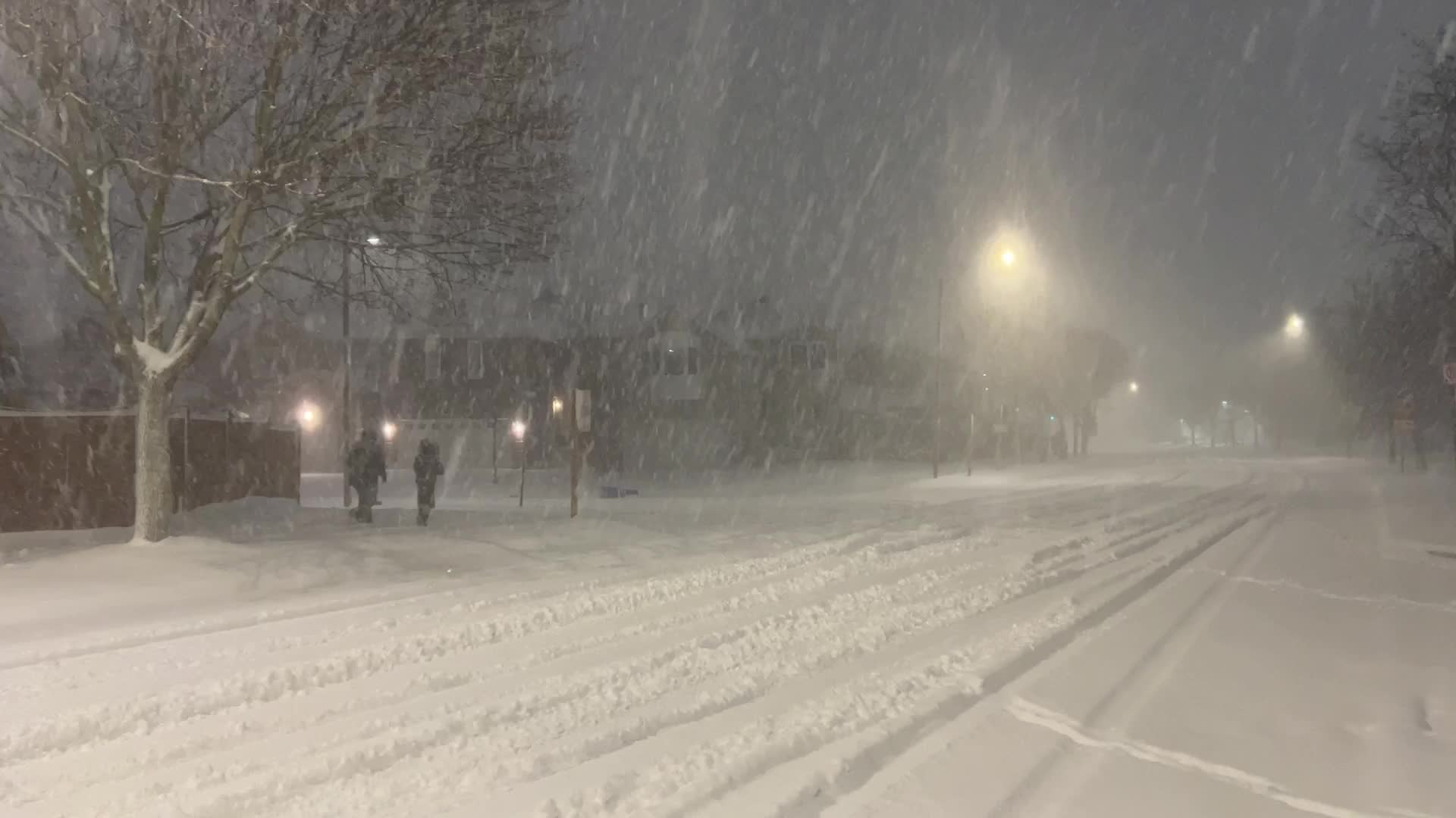 Massive blizzard in Toronto, Canada