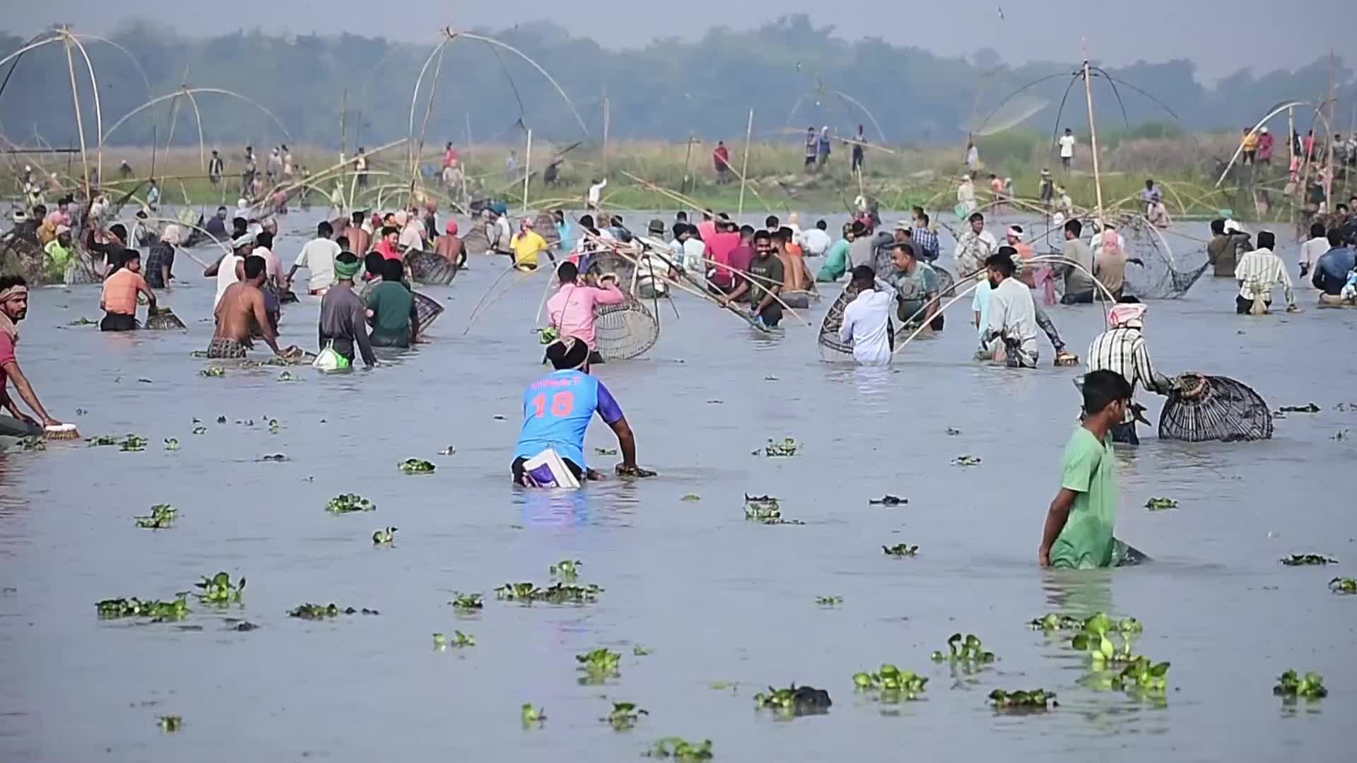 Magh Bihu festival in India