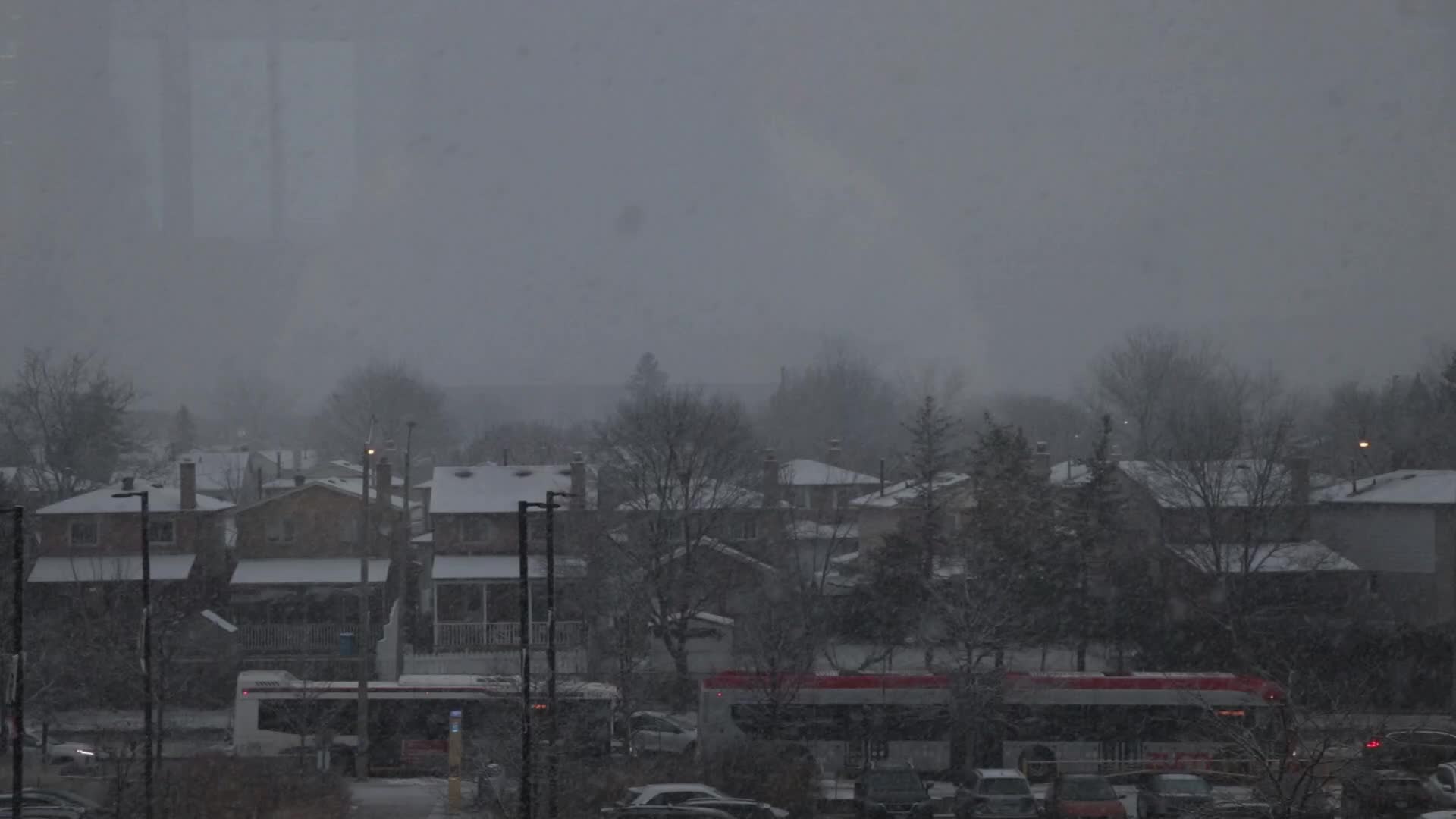 Snow In Toronto, Canada