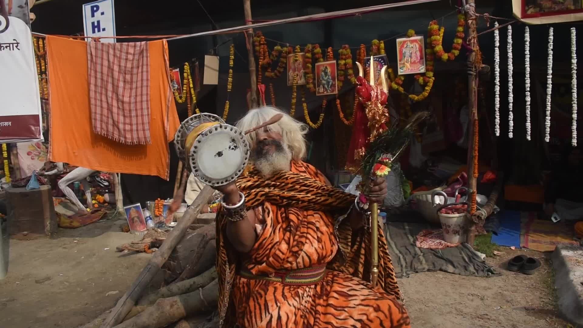 Ganga Sagar Mela at West Bengal, India