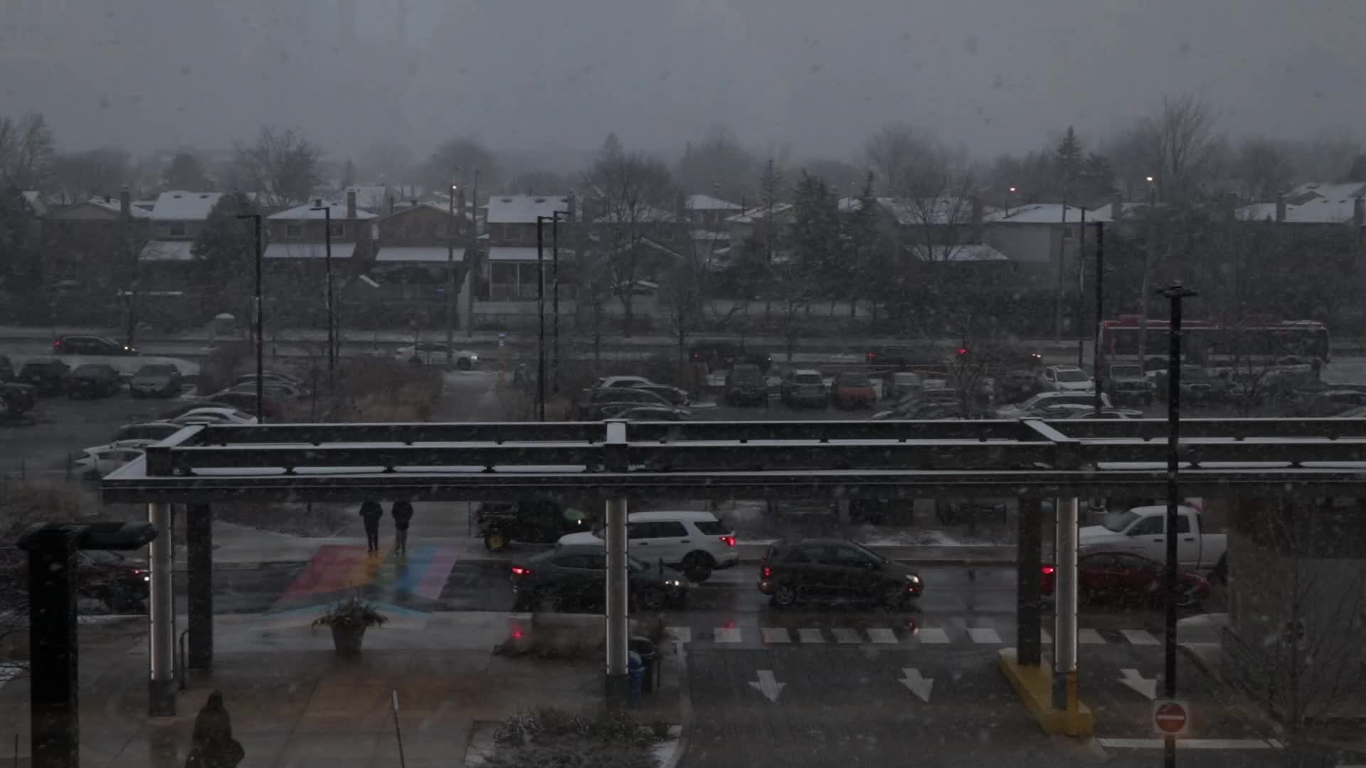 Snow In Toronto, Canada