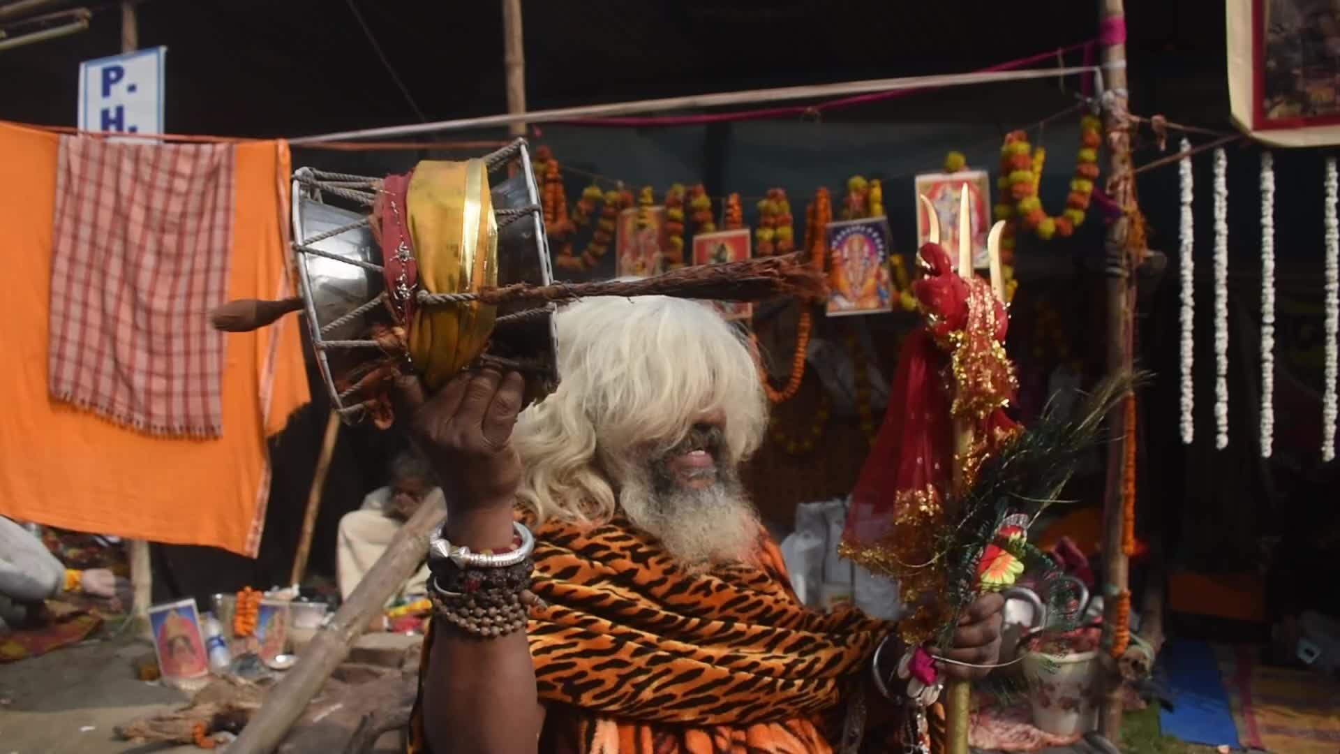 Ganga Sagar Mela at West Bengal, India