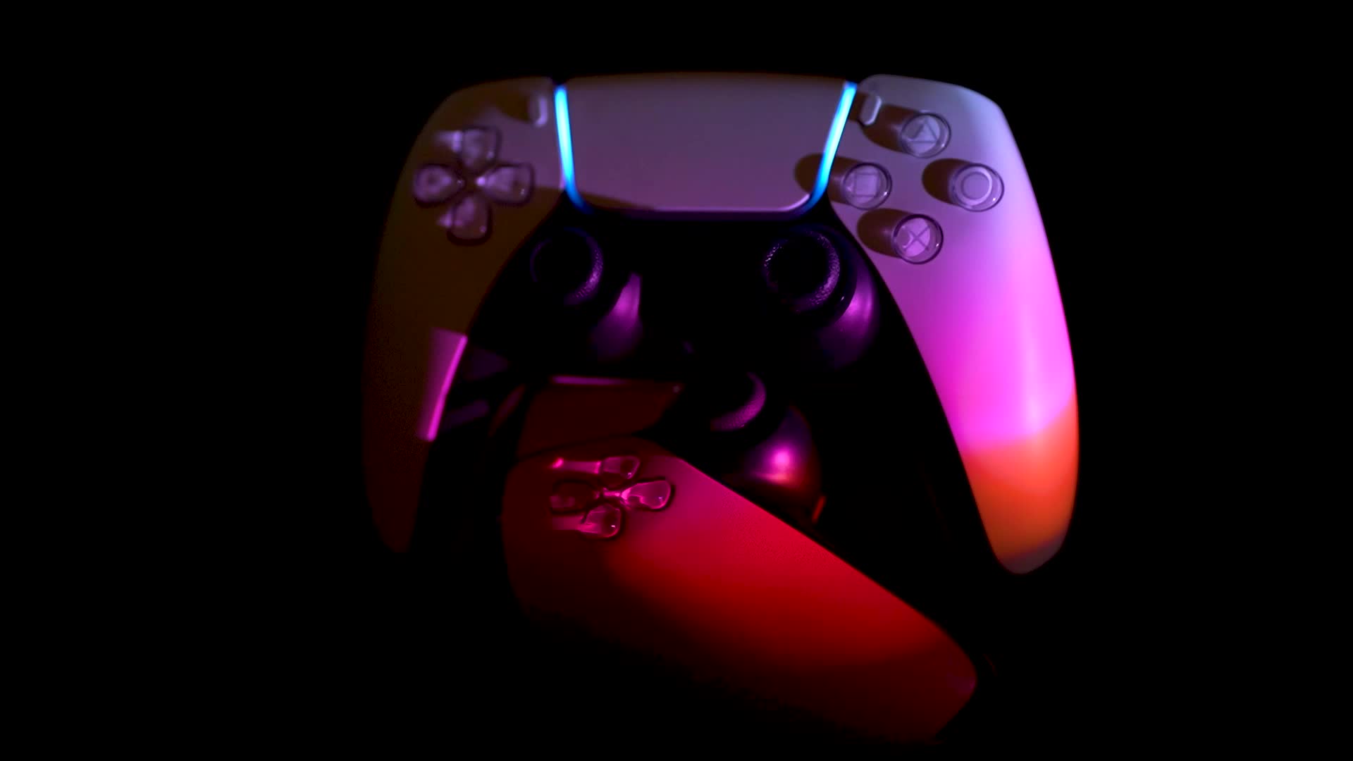 The DualSense wireless controller for Sony's PlayStation 5 console.
