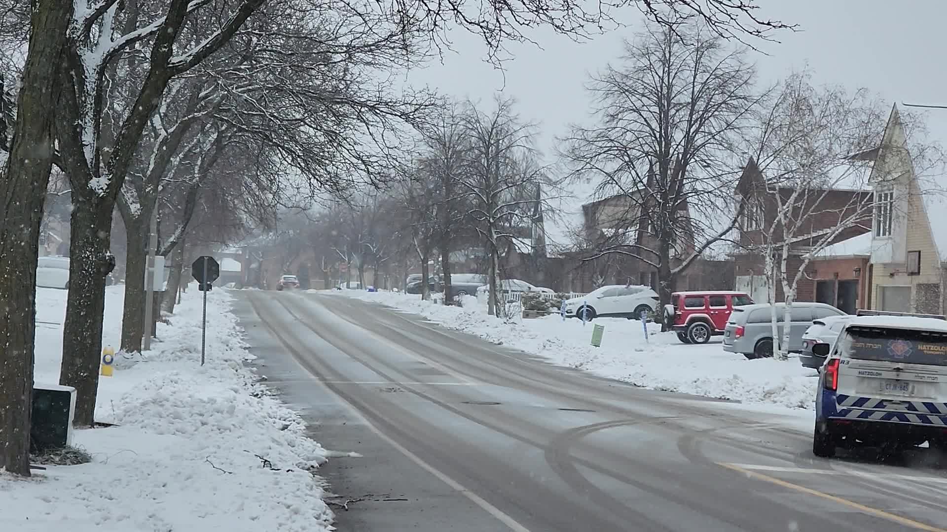 Frigid temperatures and snowy weather continue in Toronto
